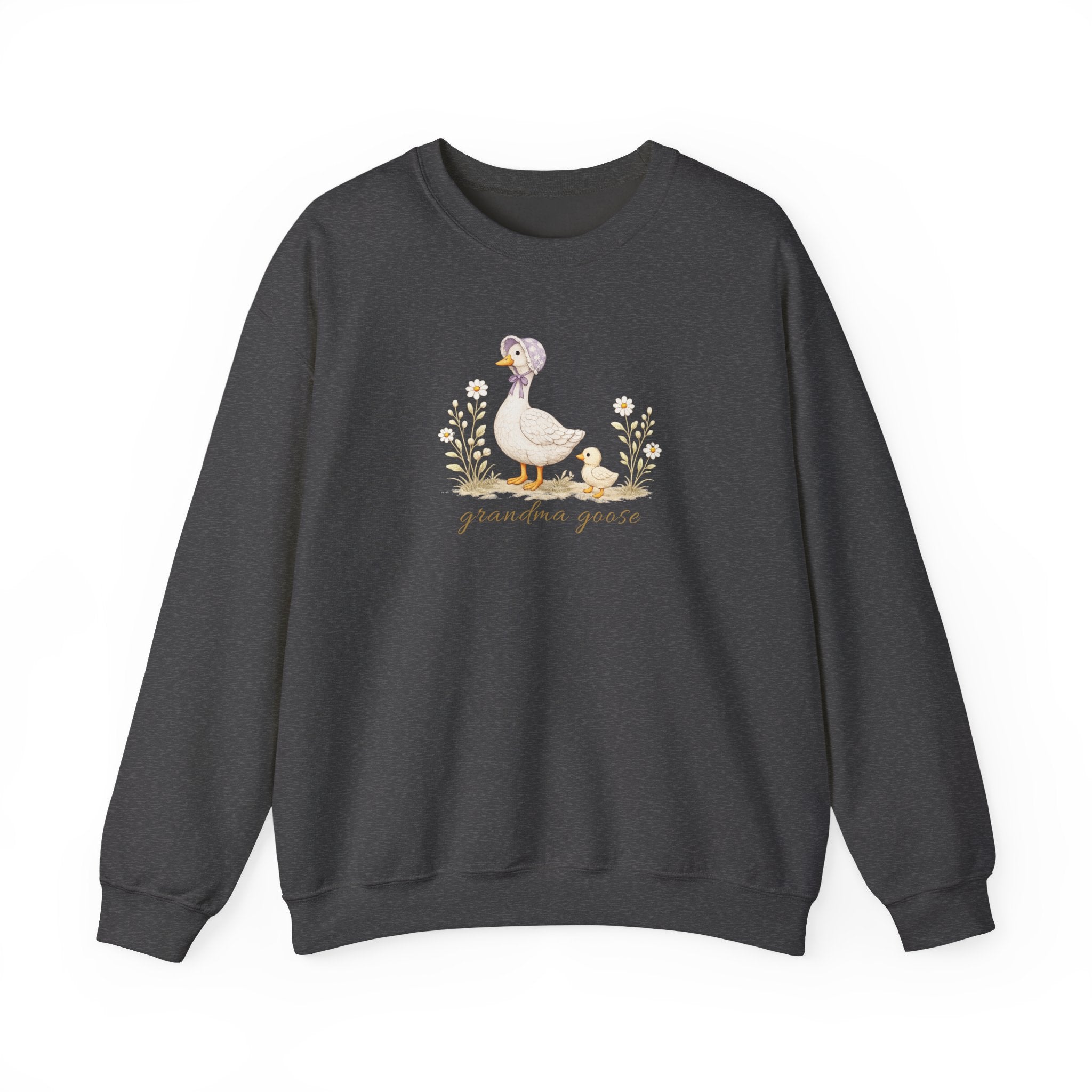 Grandma goose Crewneck Sweatshirt- 1 Chick