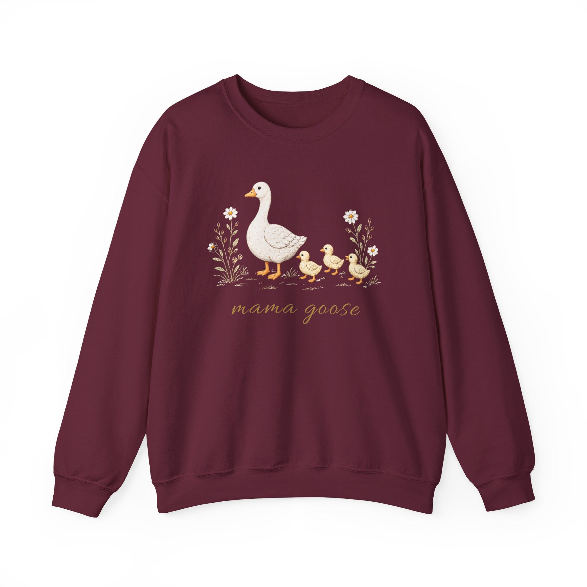 Mama Goose Crewneck Sweatshirt- 3 Chicks