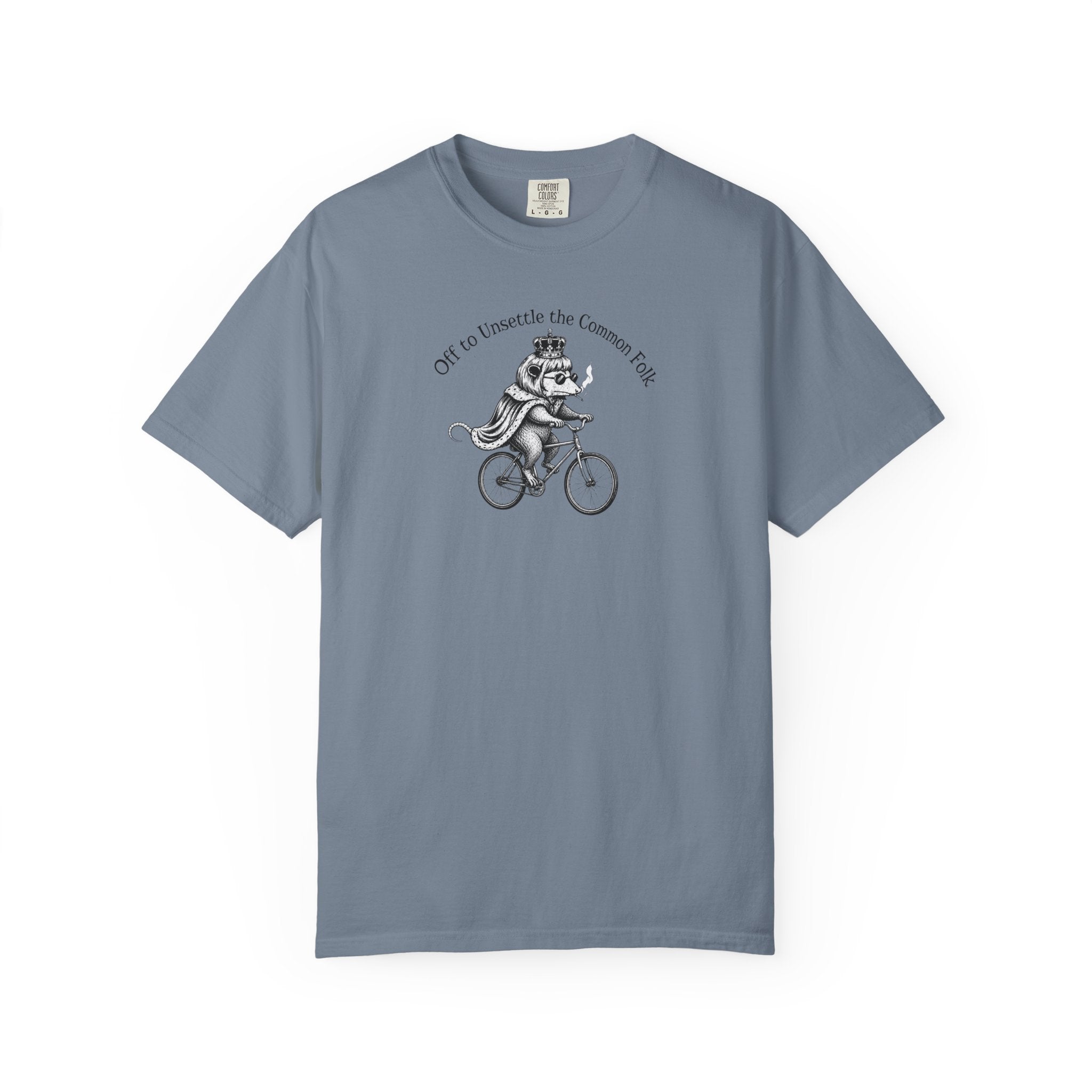 Off to Unsettle the Common Folk Opossum T-Shirt