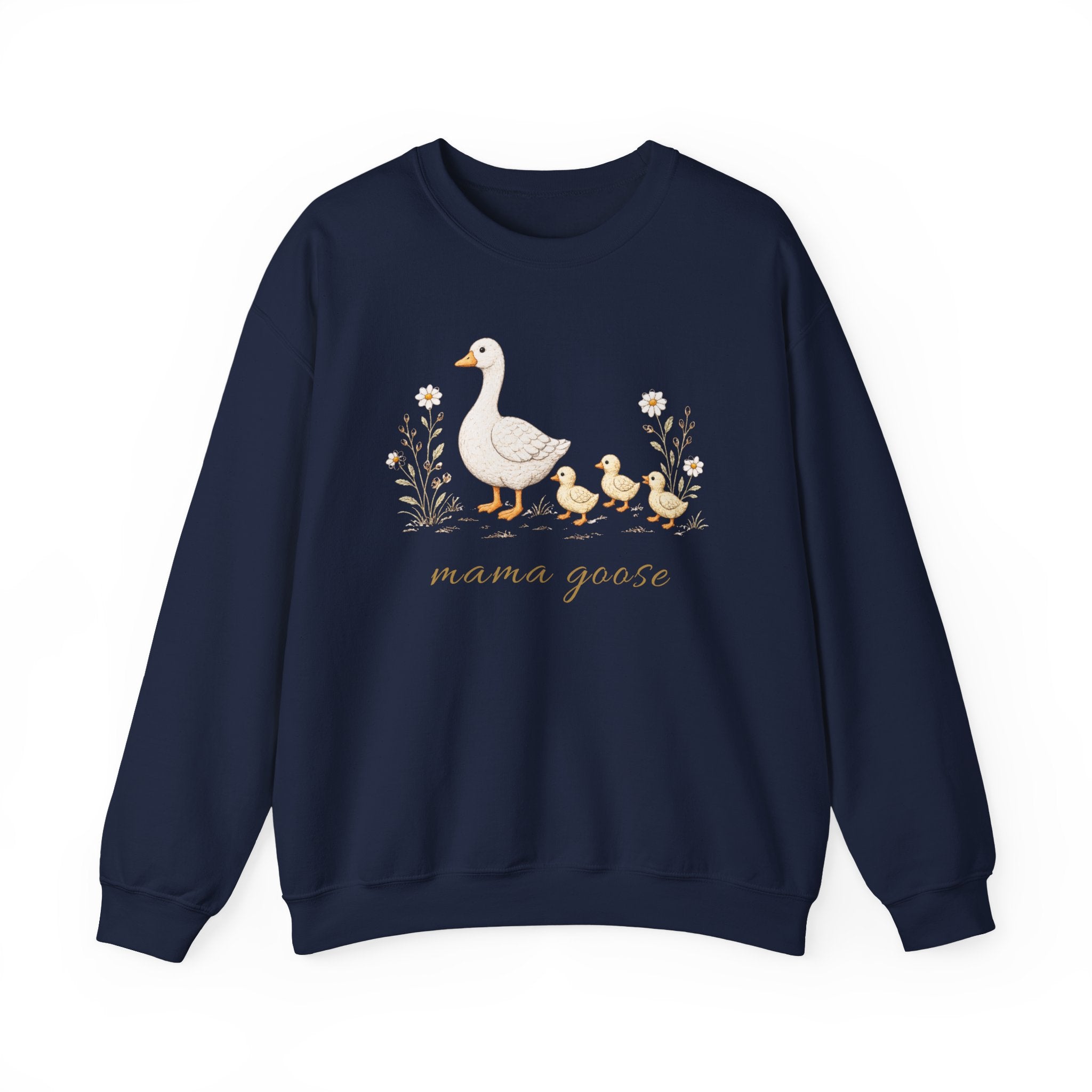 Mama Goose Crewneck Sweatshirt- 3 Chicks