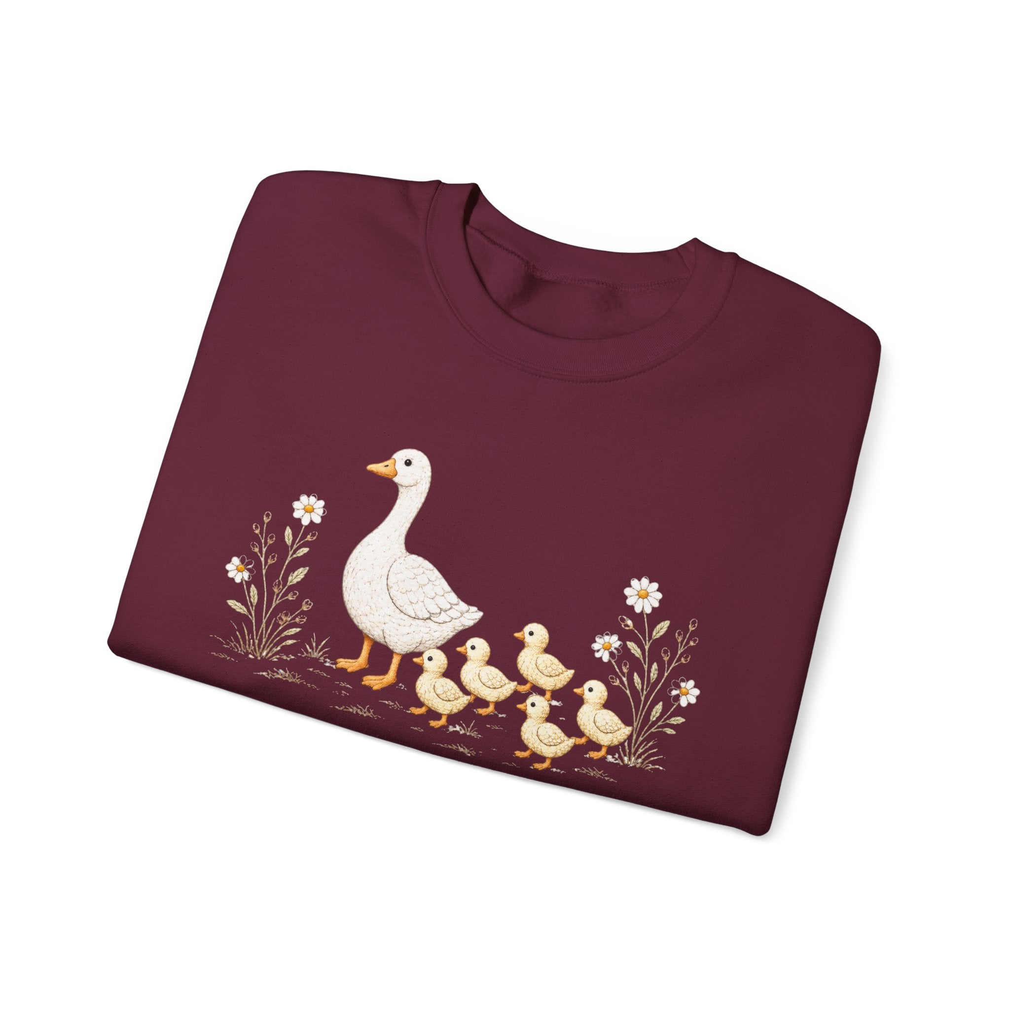 Mama Goose Crewneck Sweatshirt- 5 Chicks
