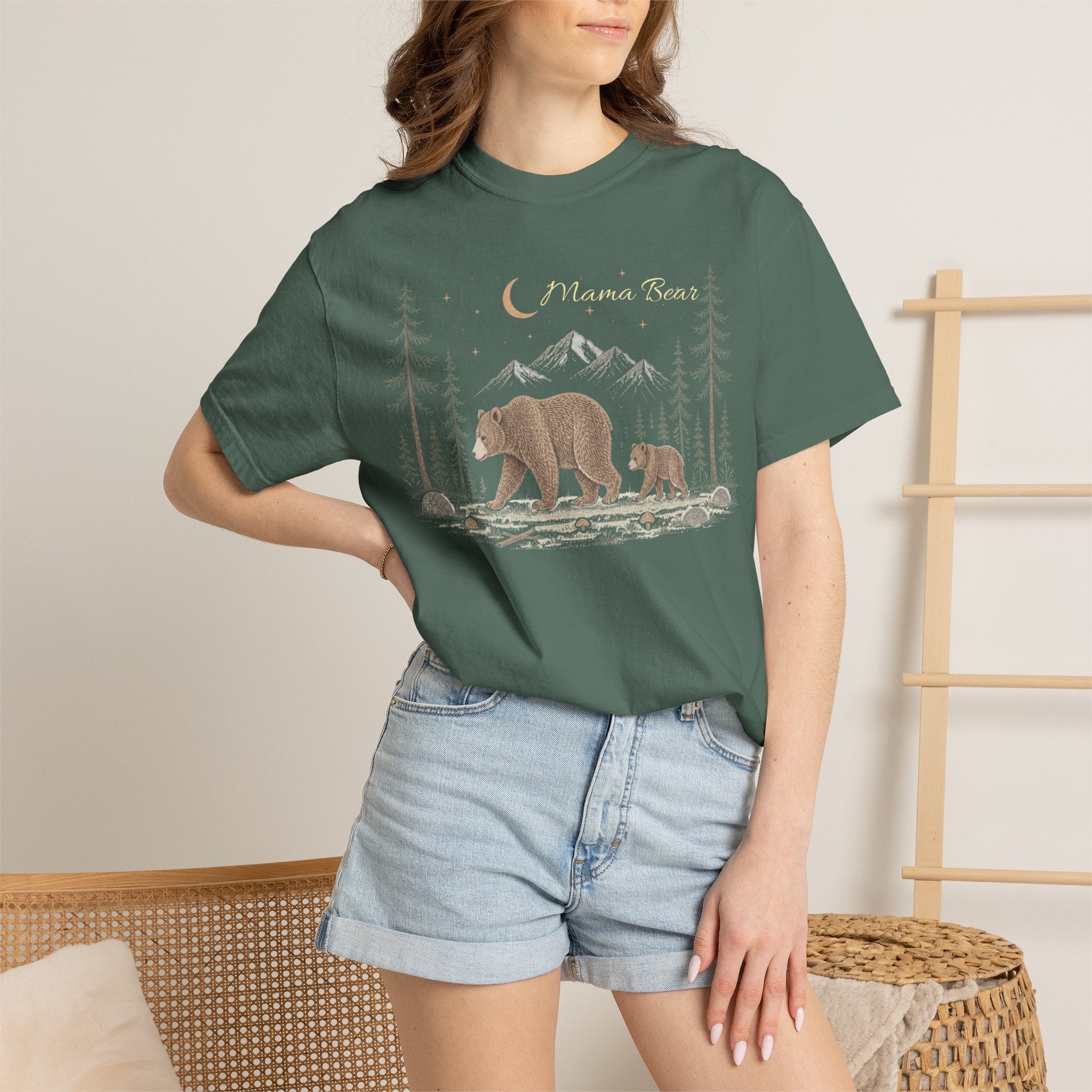 Mama Bear T-Shirt- 1 Cub
