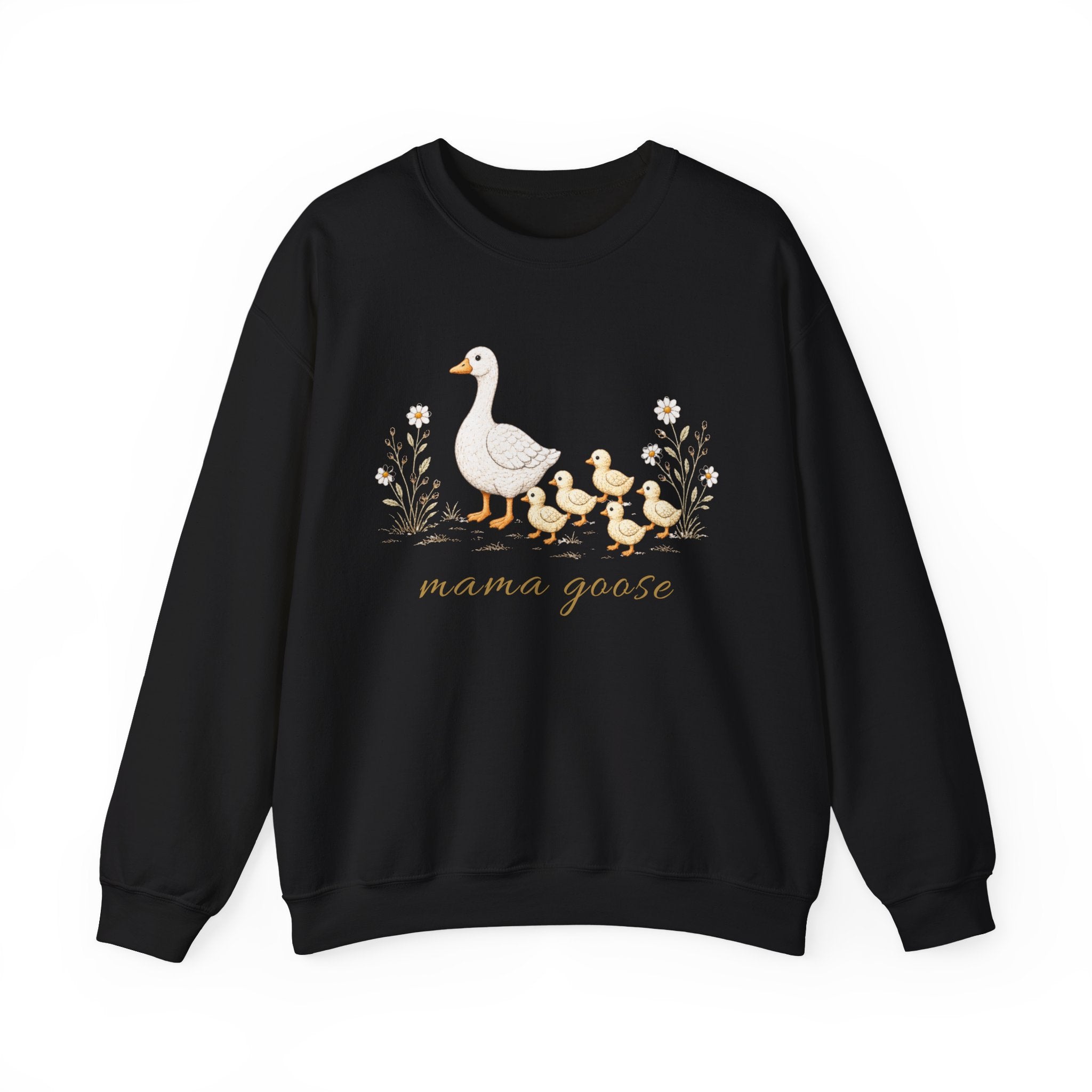 Mama Goose Crewneck Sweatshirt- 5 Chicks