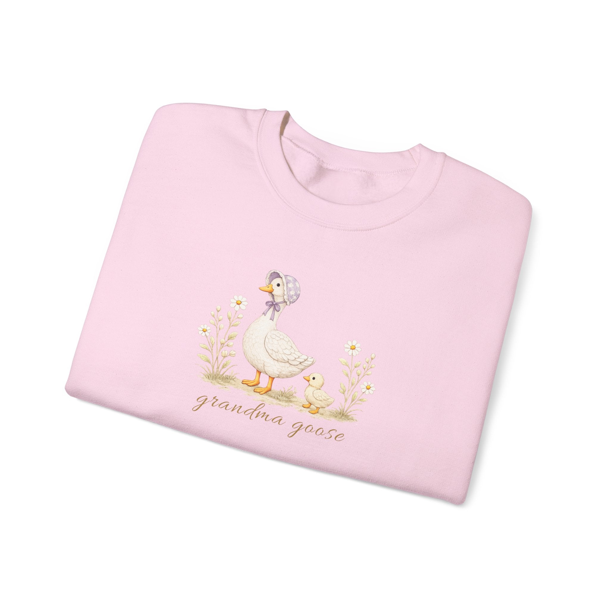 Grandma goose Crewneck Sweatshirt- 1 Chick
