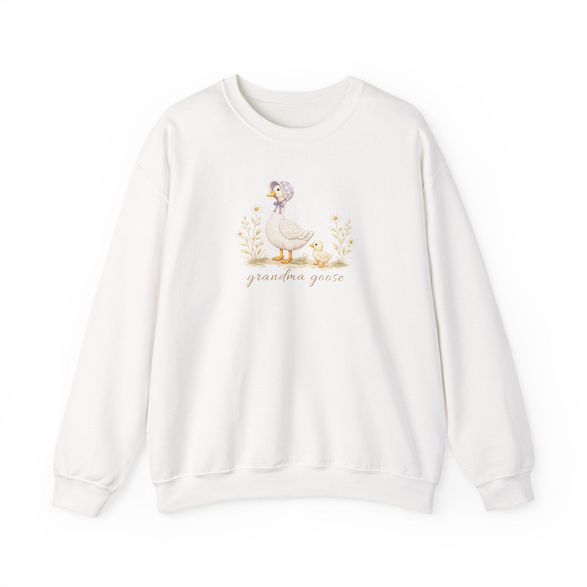 Grandma goose Crewneck Sweatshirt- 1 Chick