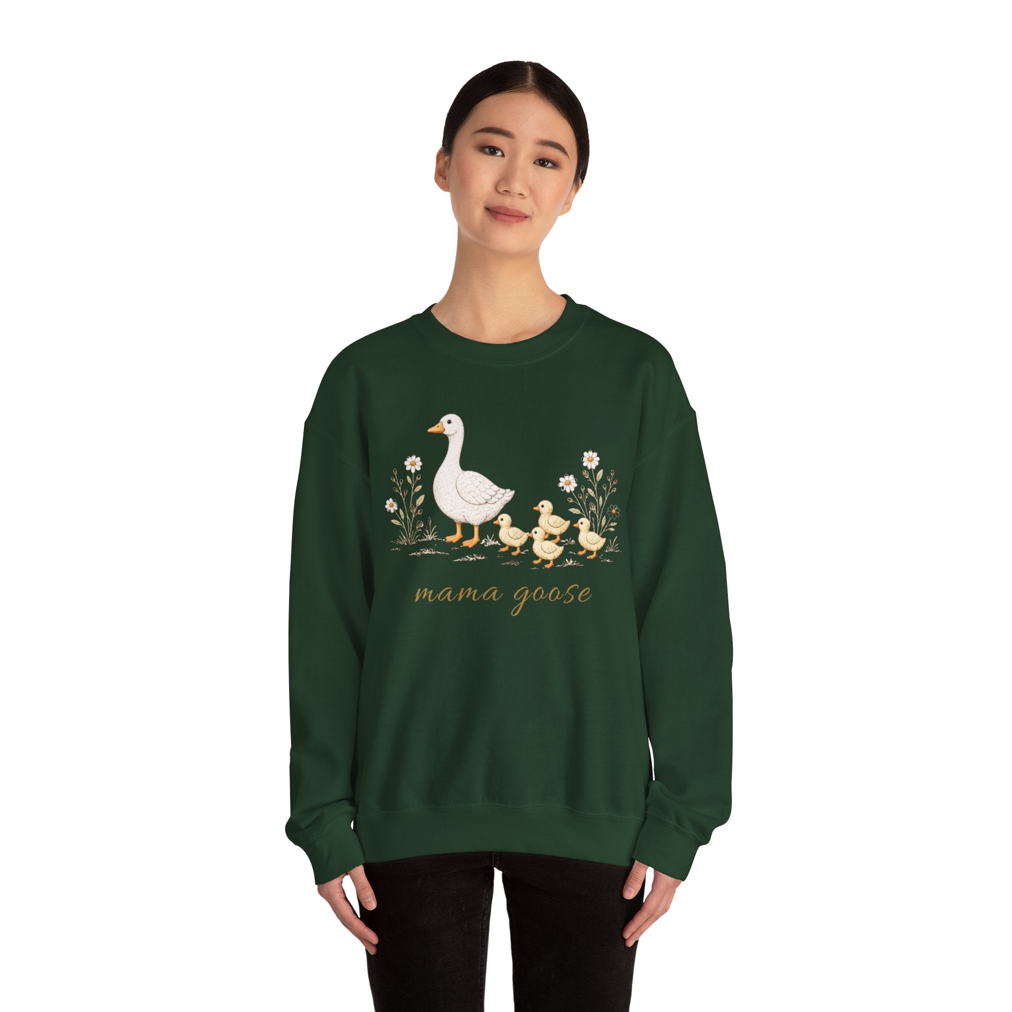 Mama Goose Crewneck Sweatshirt- 4 Chicks