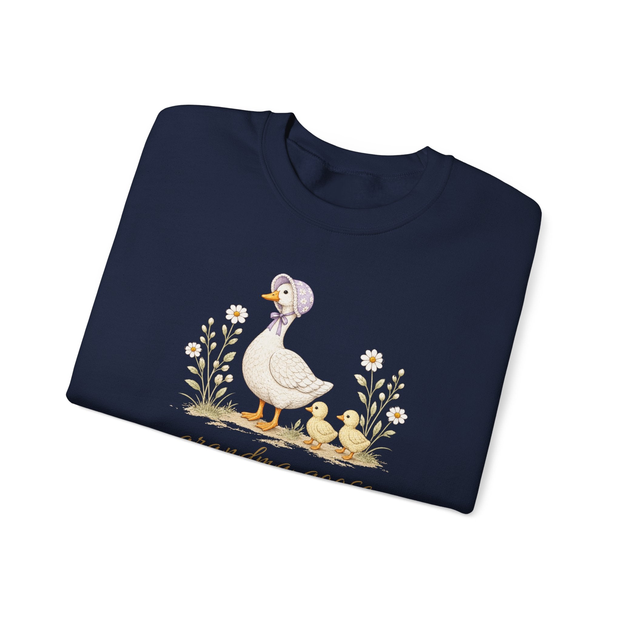 Grandma goose Crewneck Sweatshirt- 2 Chicks