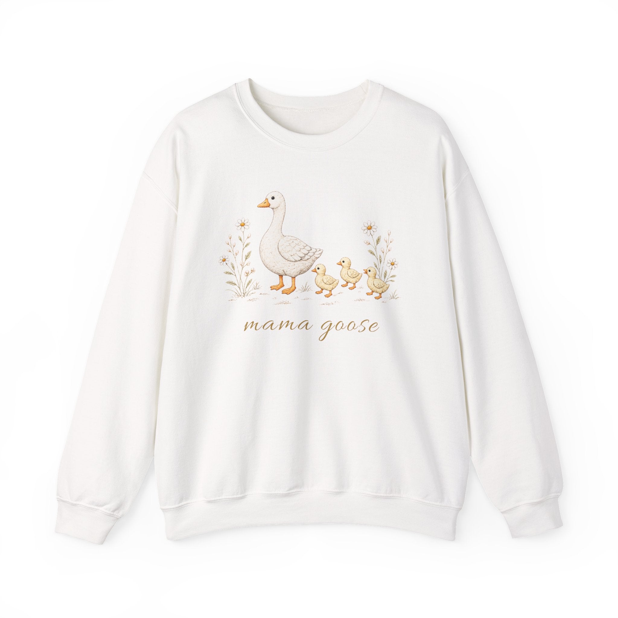 Mama Goose Crewneck Sweatshirt- 3 Chicks