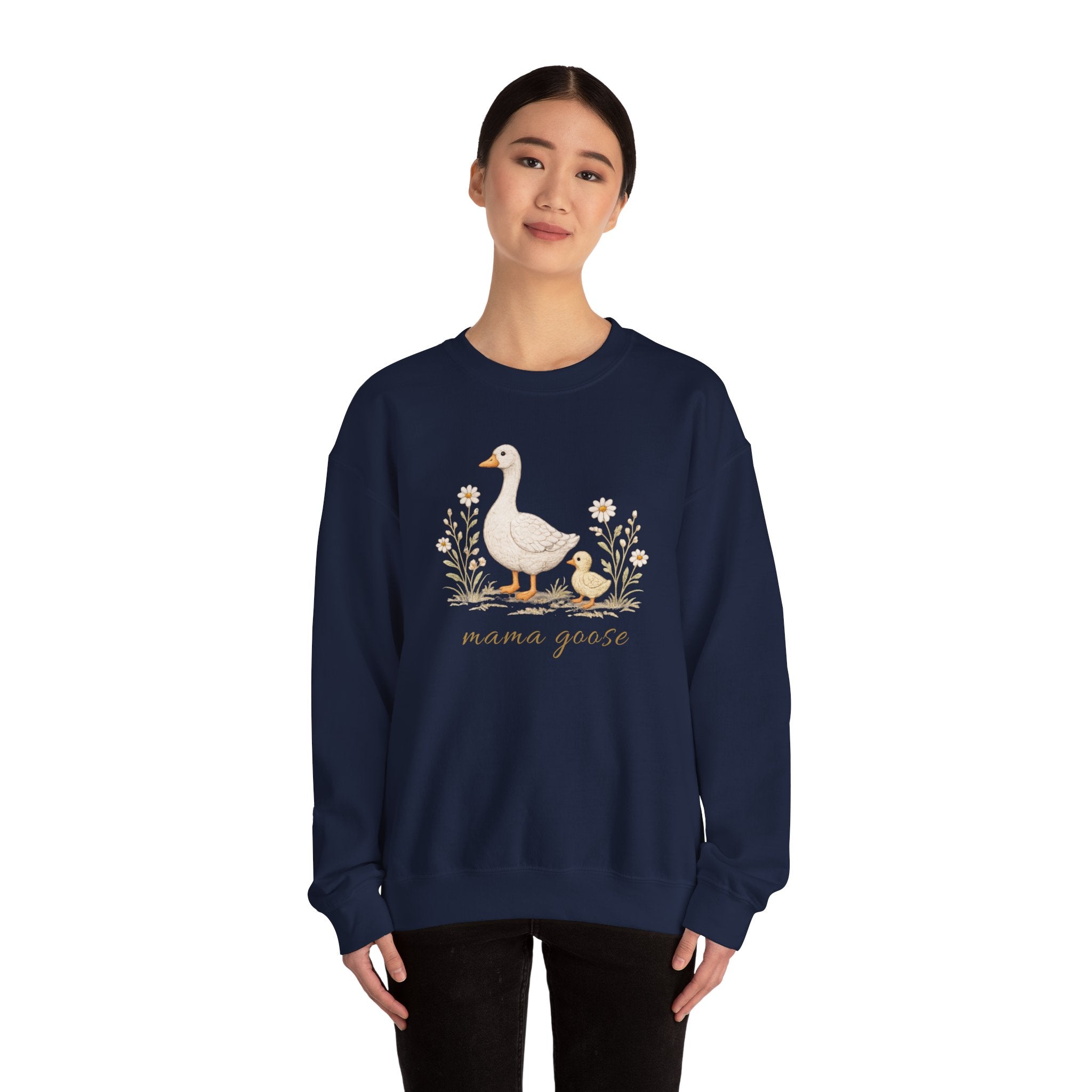 Mama Goose Crewneck Sweatshirt - 1 chick