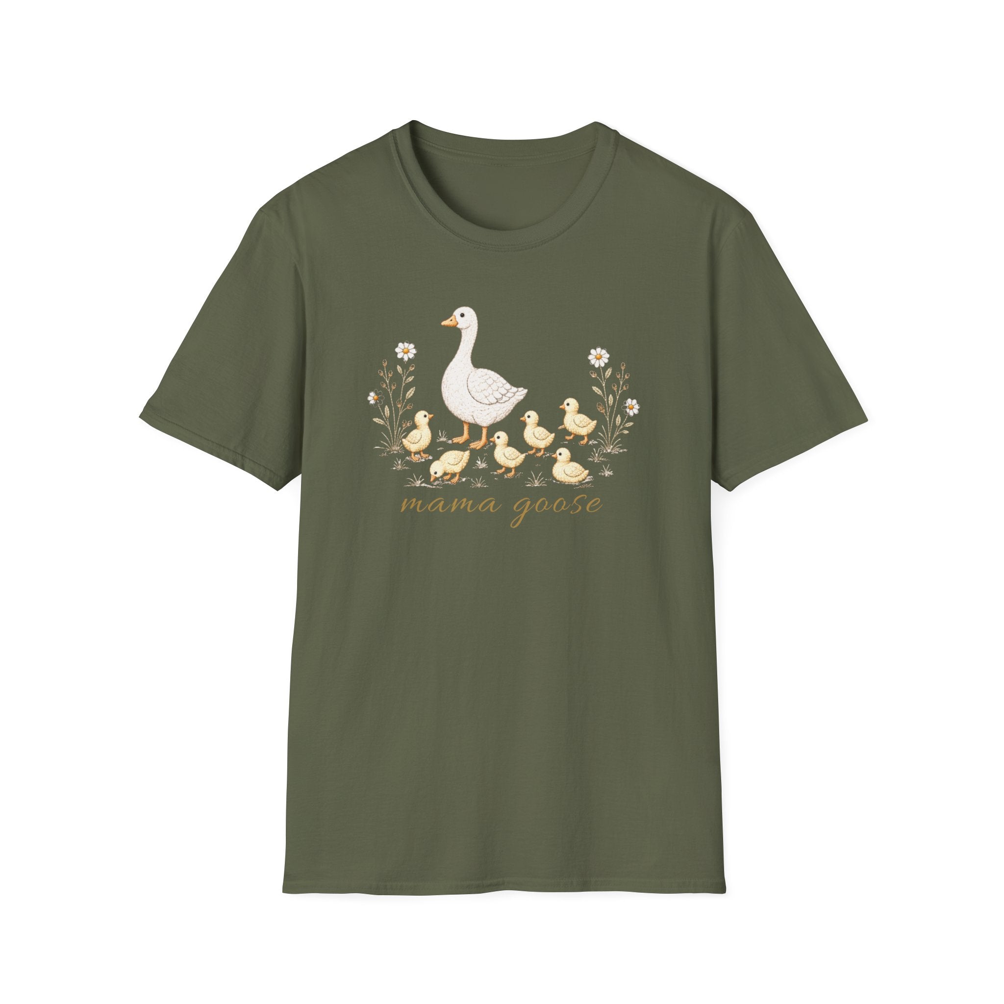 Mama Goose T-Shirt- 6 Chicks