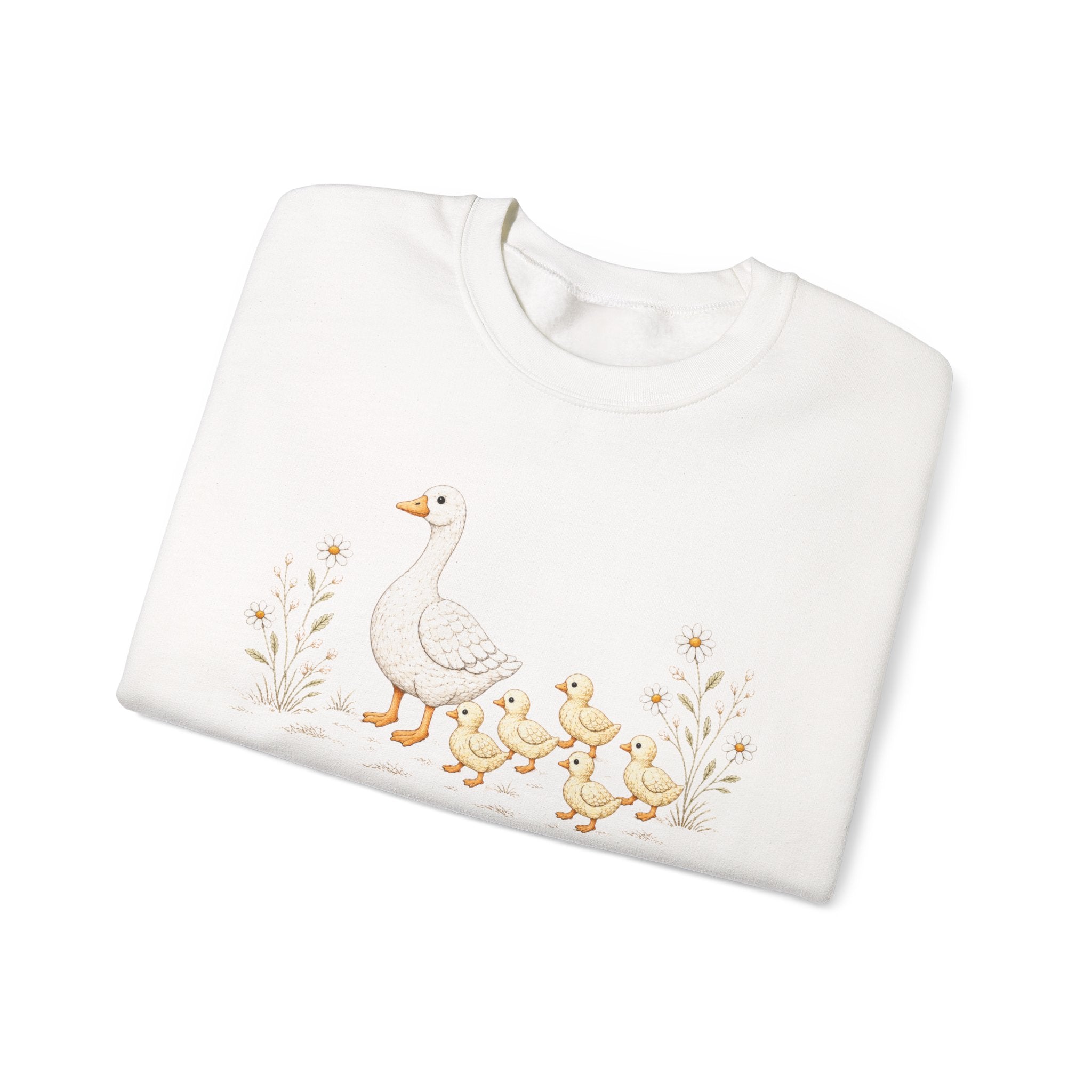 Mama Goose Crewneck Sweatshirt- 5 Chicks