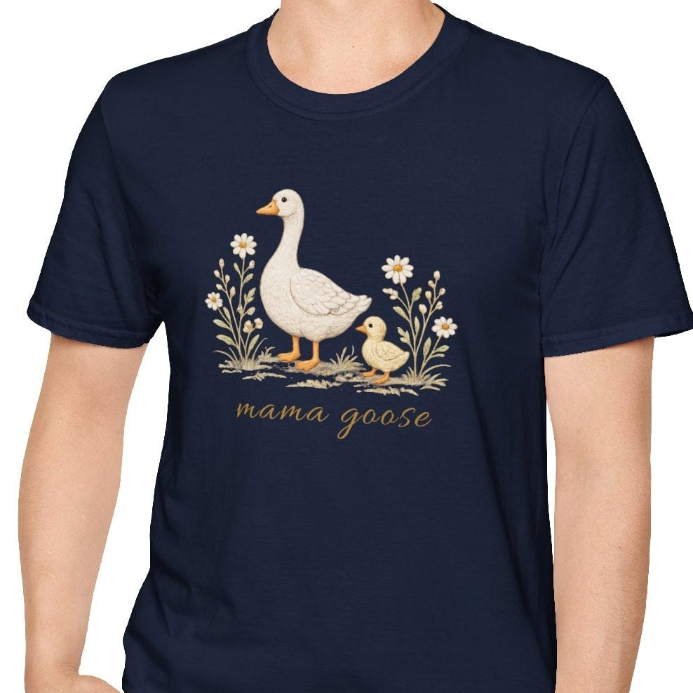 Mama Goose T-Shirt- 1 Chick