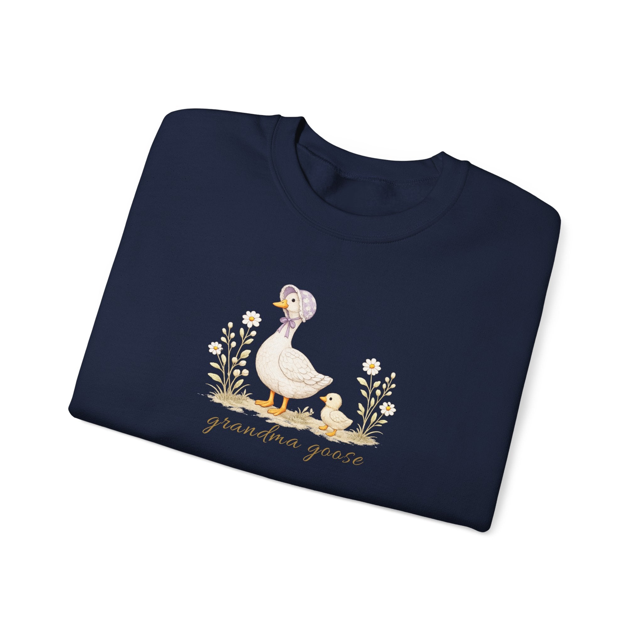 Grandma goose Crewneck Sweatshirt- 1 Chick