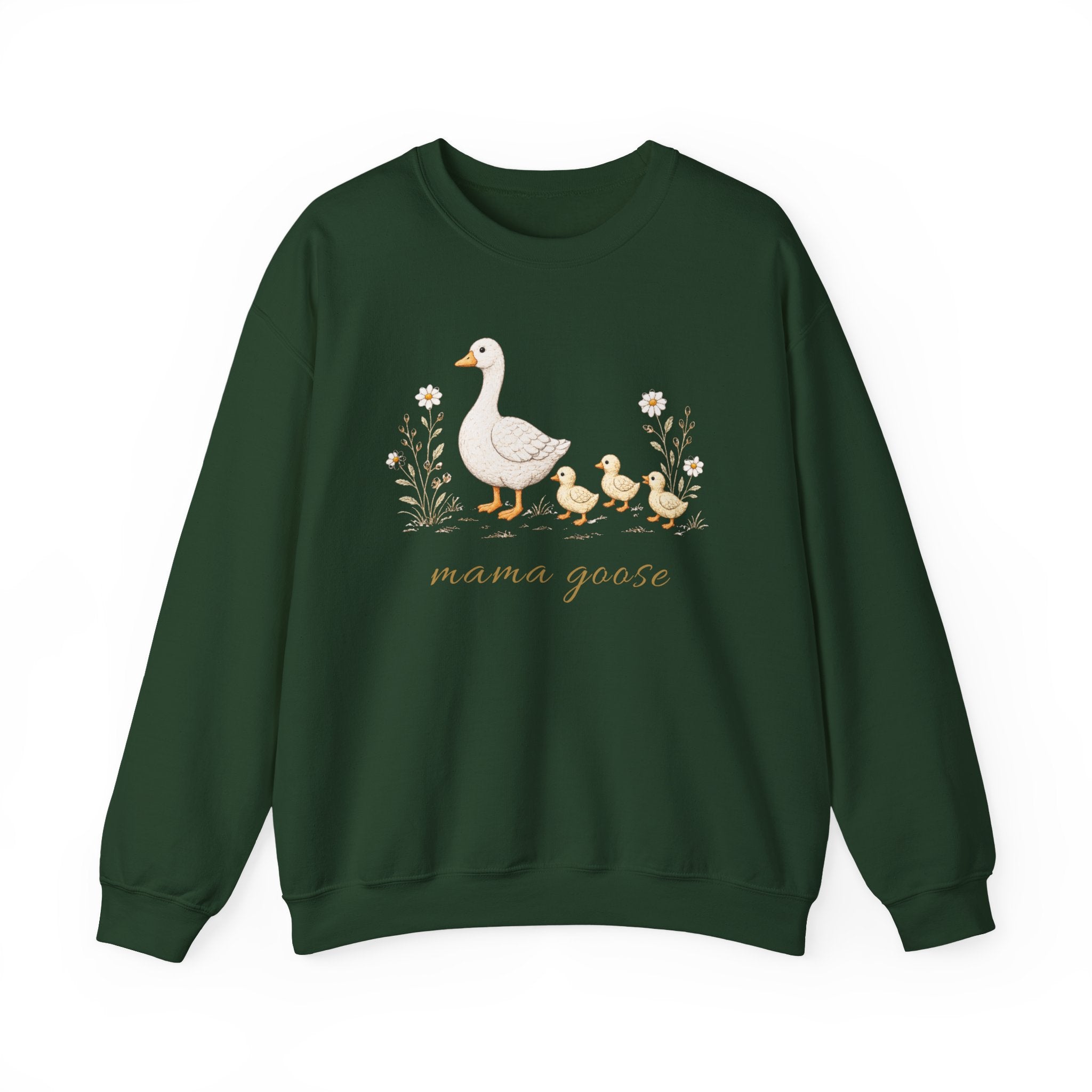 Mama Goose Crewneck Sweatshirt- 3 Chicks