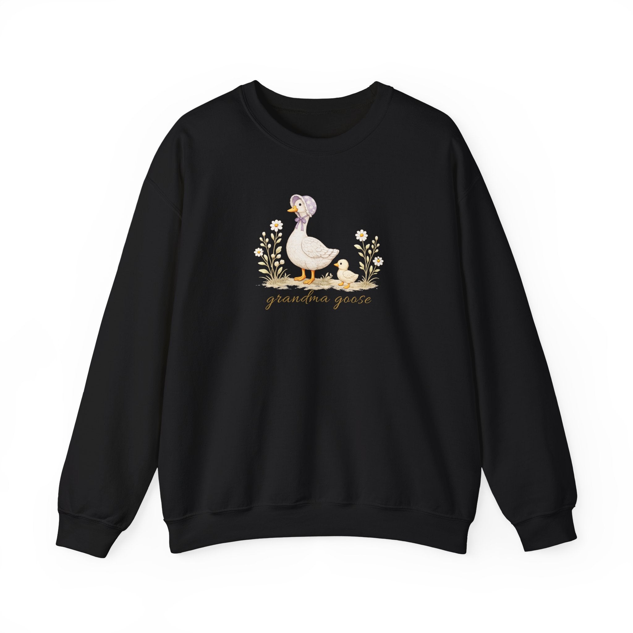 Grandma goose Crewneck Sweatshirt- 1 Chick