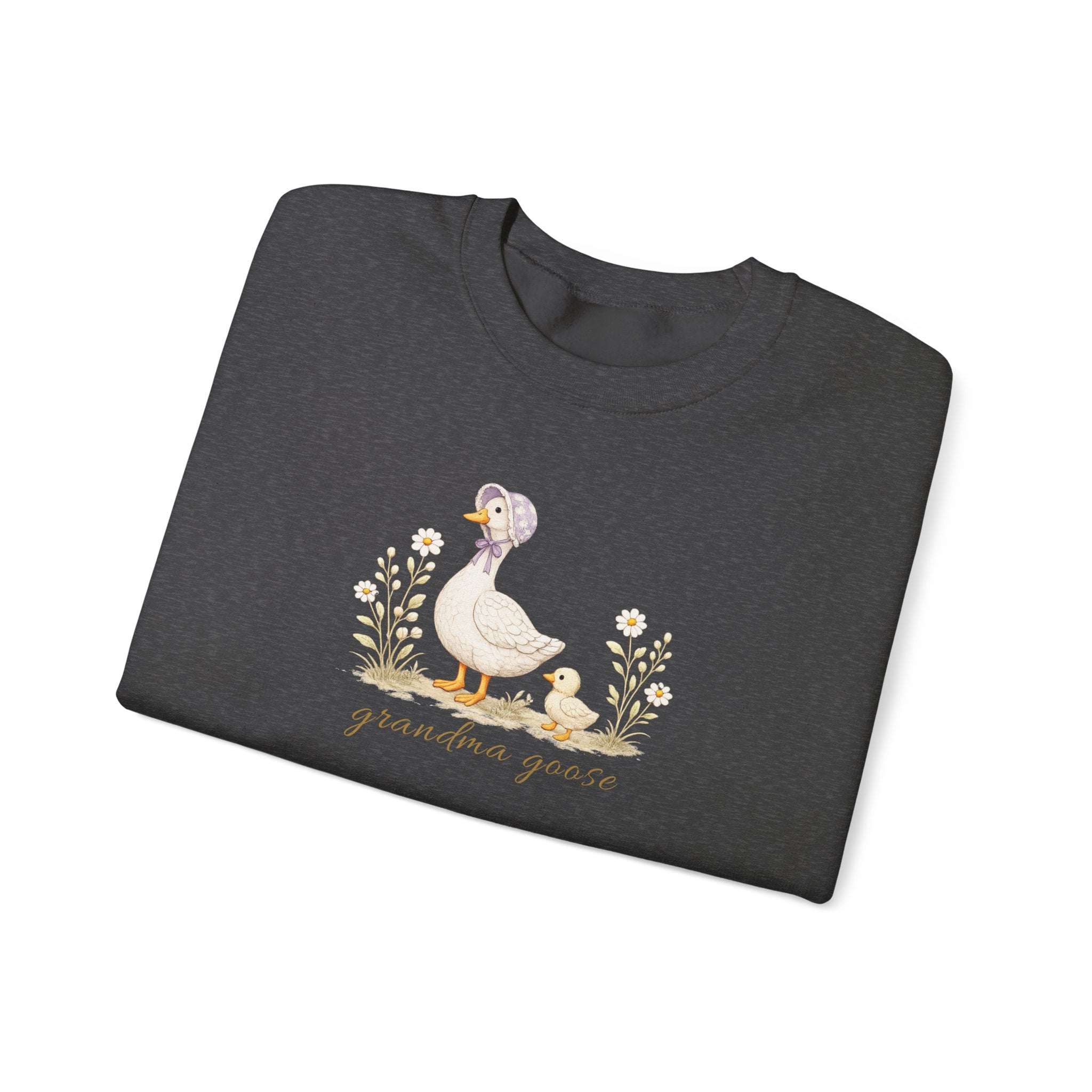 Grandma goose Crewneck Sweatshirt- 1 Chick