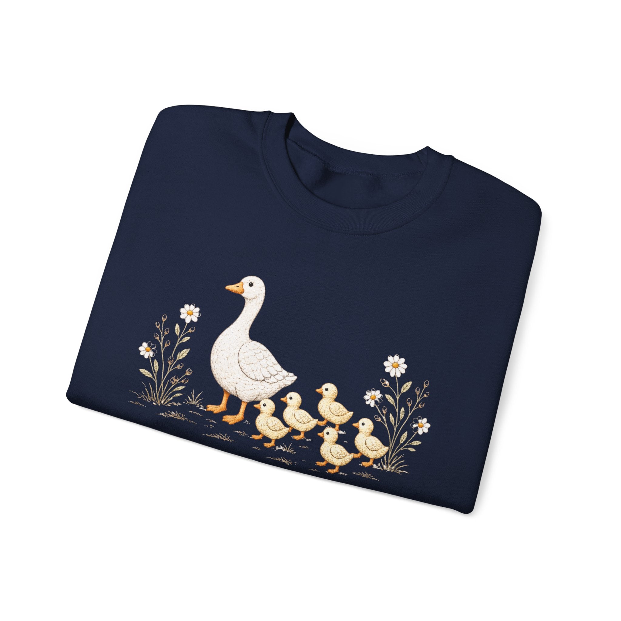 Mama Goose Crewneck Sweatshirt- 5 Chicks