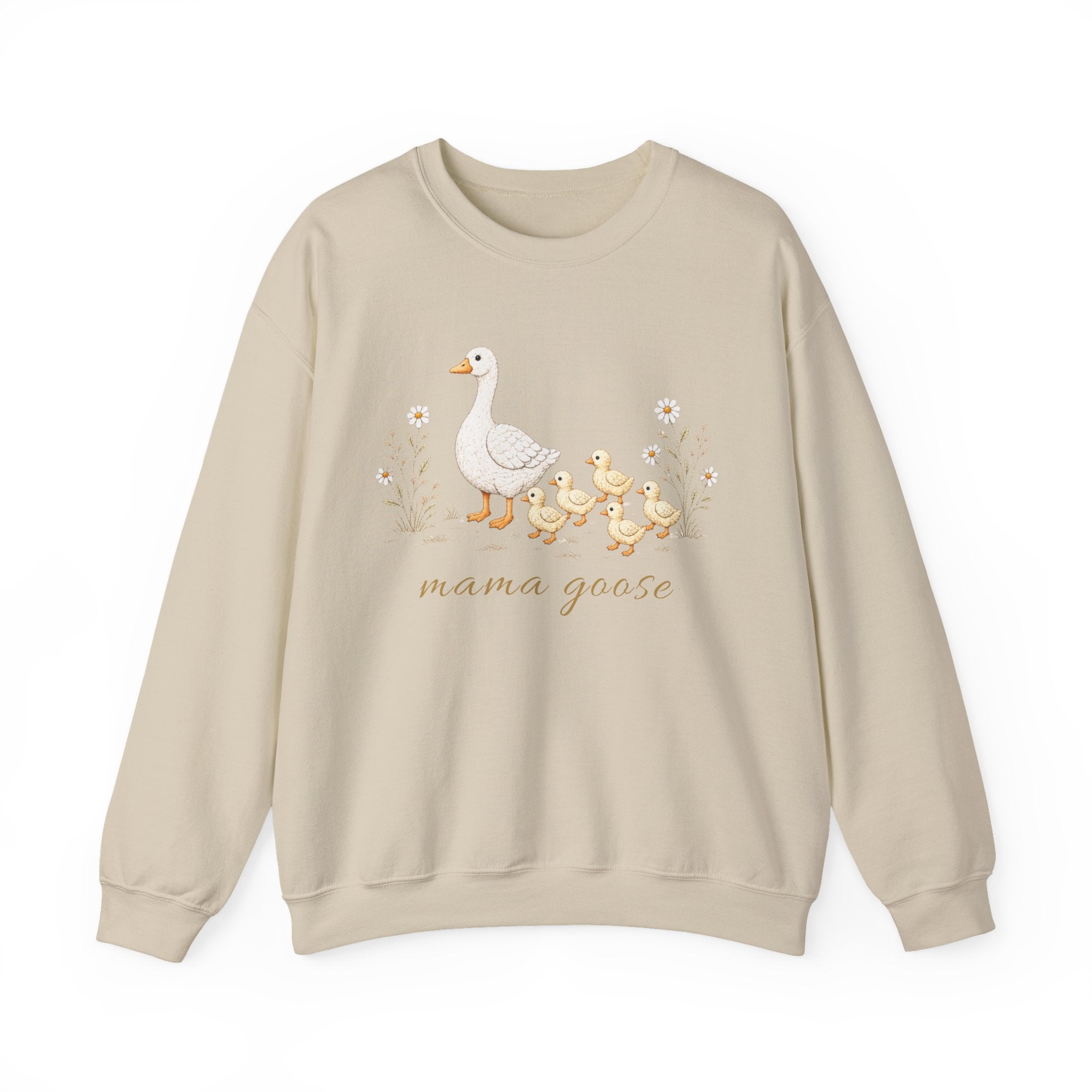 Mama Goose Crewneck Sweatshirt- 5 Chicks