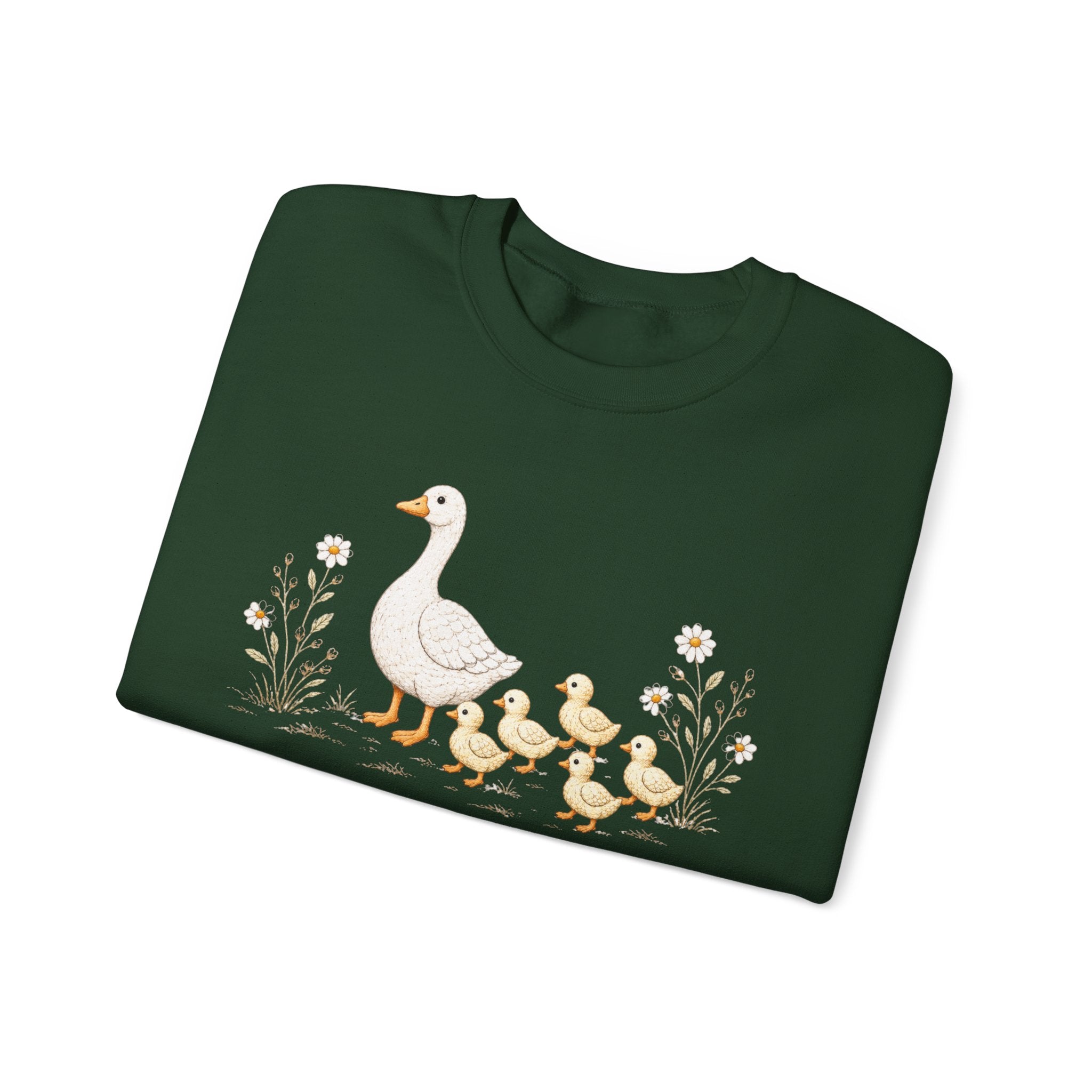 Mama Goose Crewneck Sweatshirt- 5 Chicks