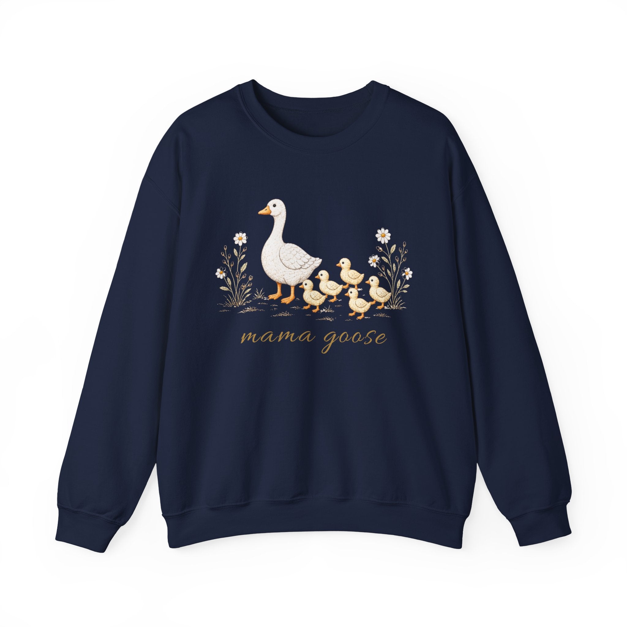 Mama Goose Crewneck Sweatshirt- 5 Chicks