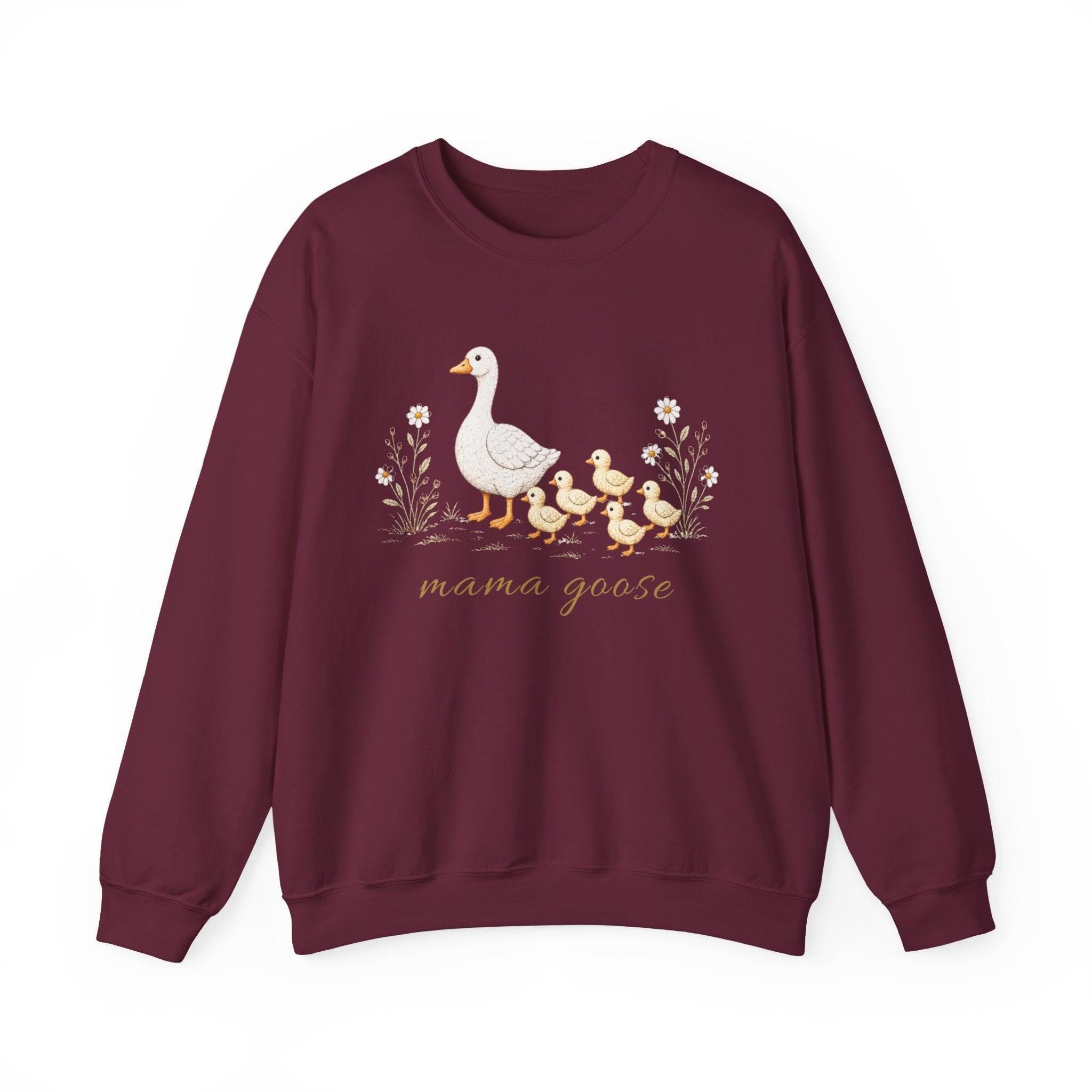 Mama Goose Crewneck Sweatshirt- 5 Chicks