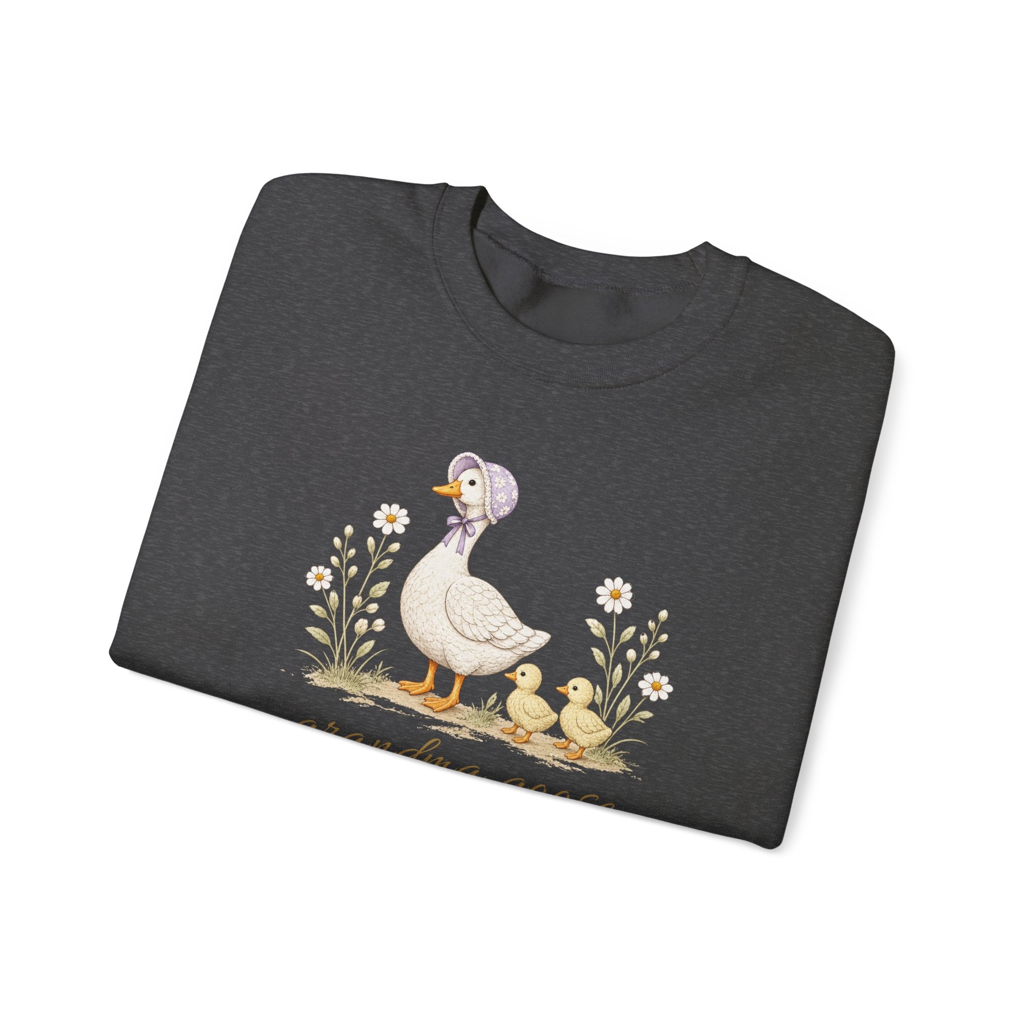 Grandma goose Crewneck Sweatshirt- 2 Chicks
