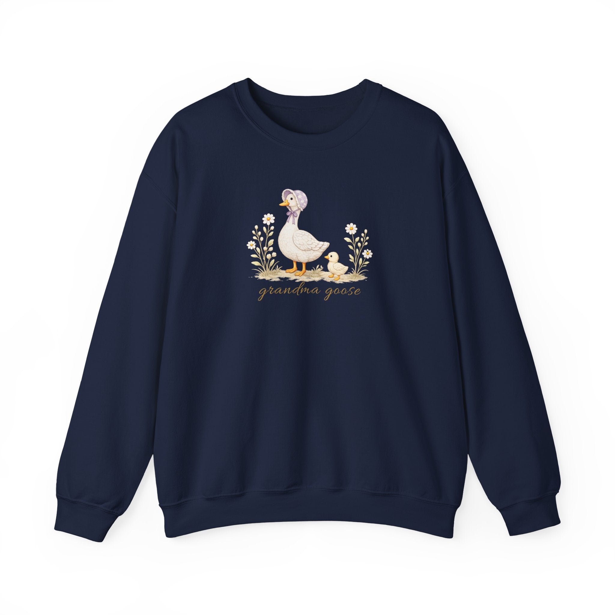 Grandma goose Crewneck Sweatshirt- 1 Chick