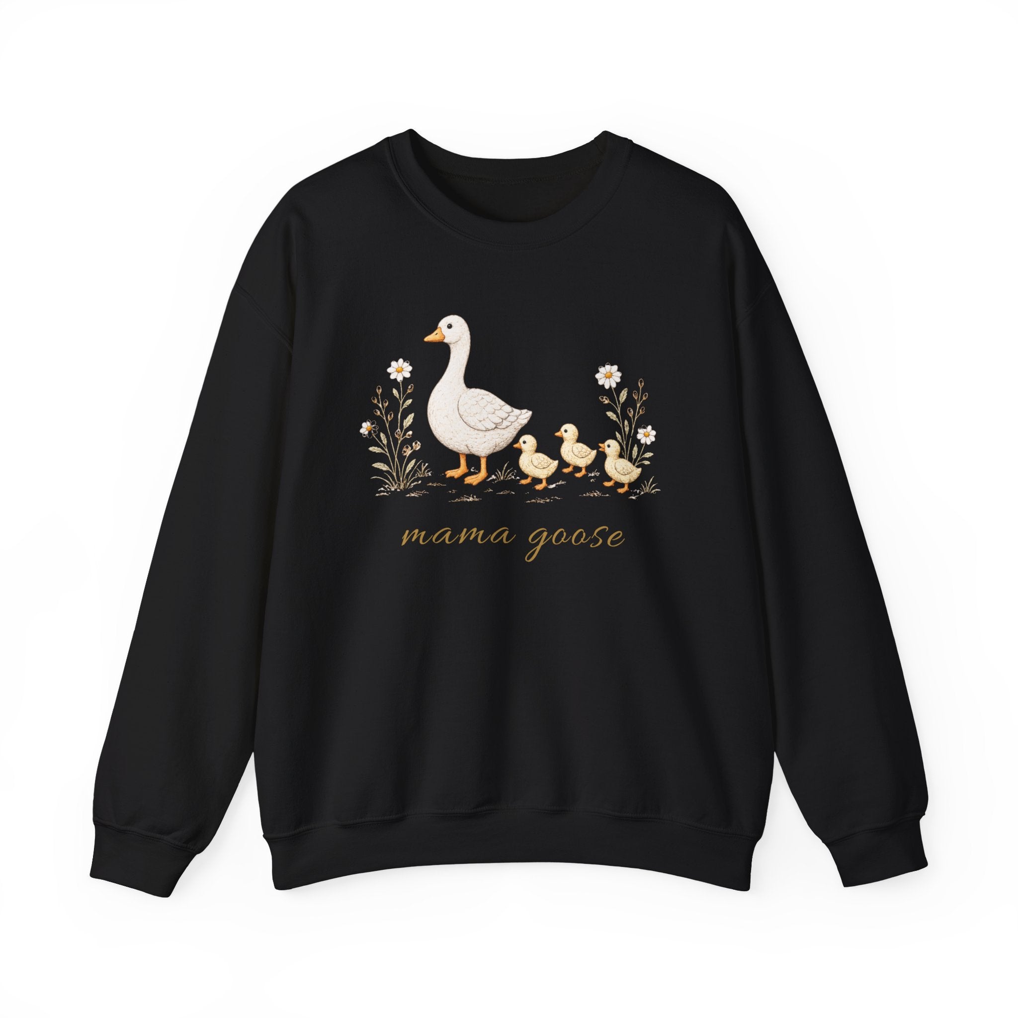 Mama Goose Crewneck Sweatshirt- 3 Chicks