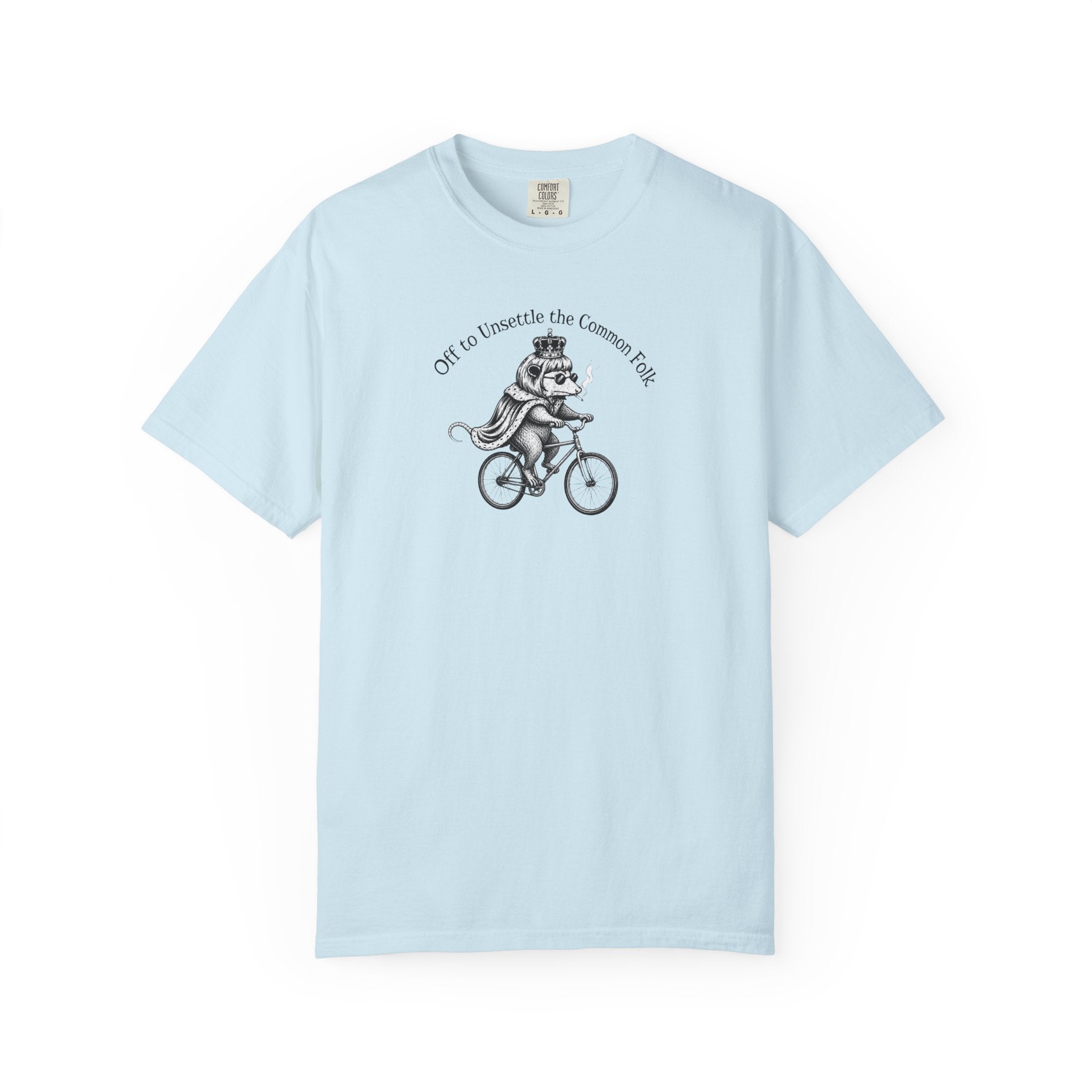 Off to Unsettle the Common Folk Opossum T-Shirt