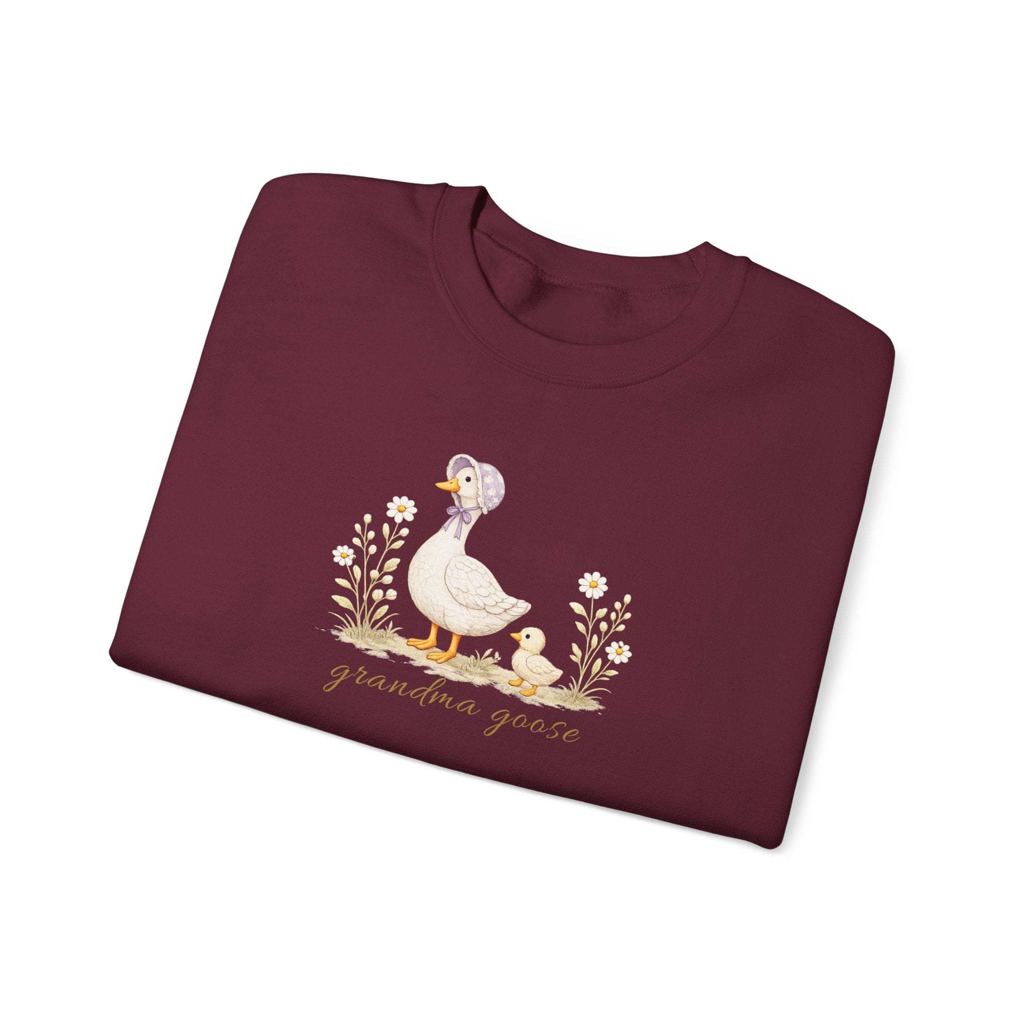 Grandma goose Crewneck Sweatshirt- 1 Chick
