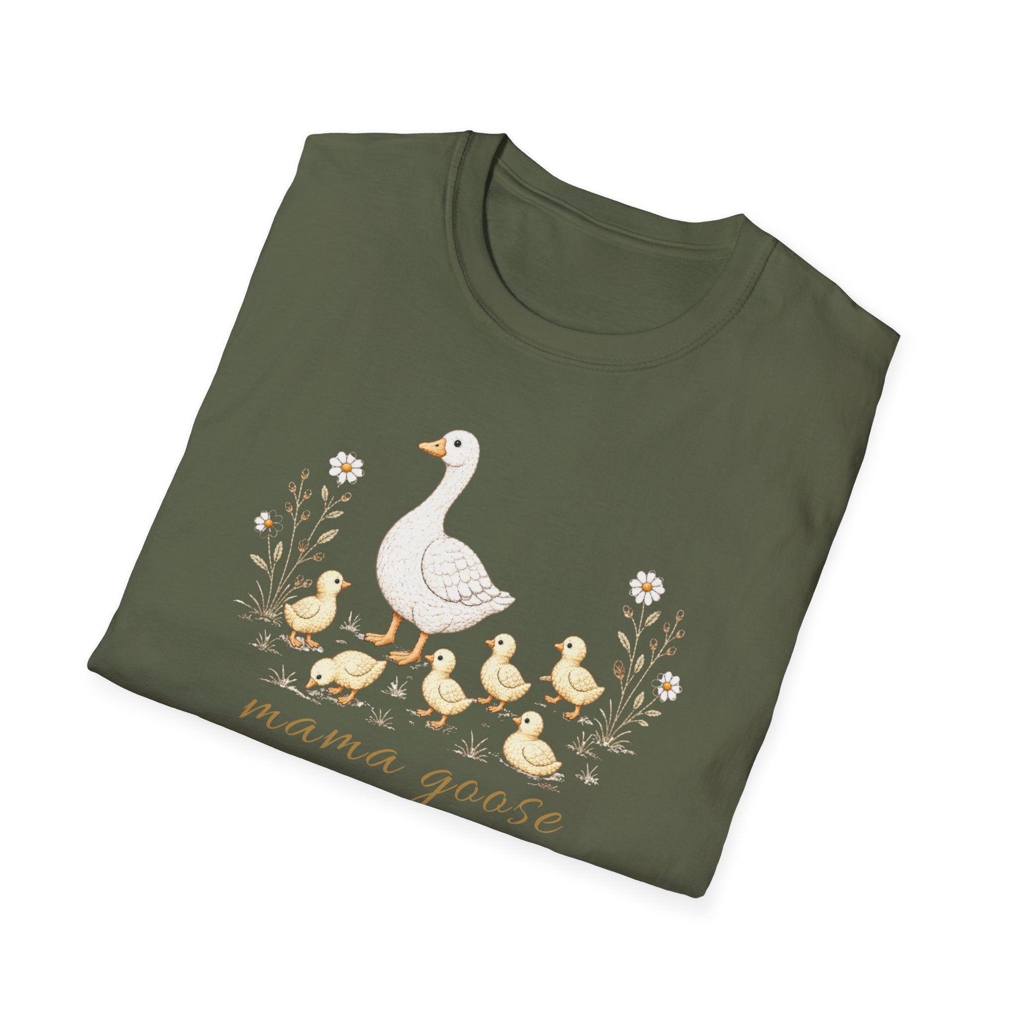 Mama Goose T-Shirt- 6 Chicks