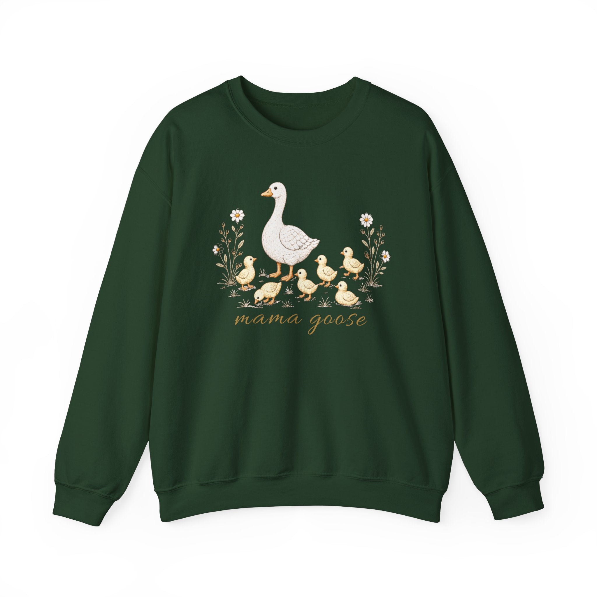 Mama Goose Crewneck Sweatshirt- 6 Chicks