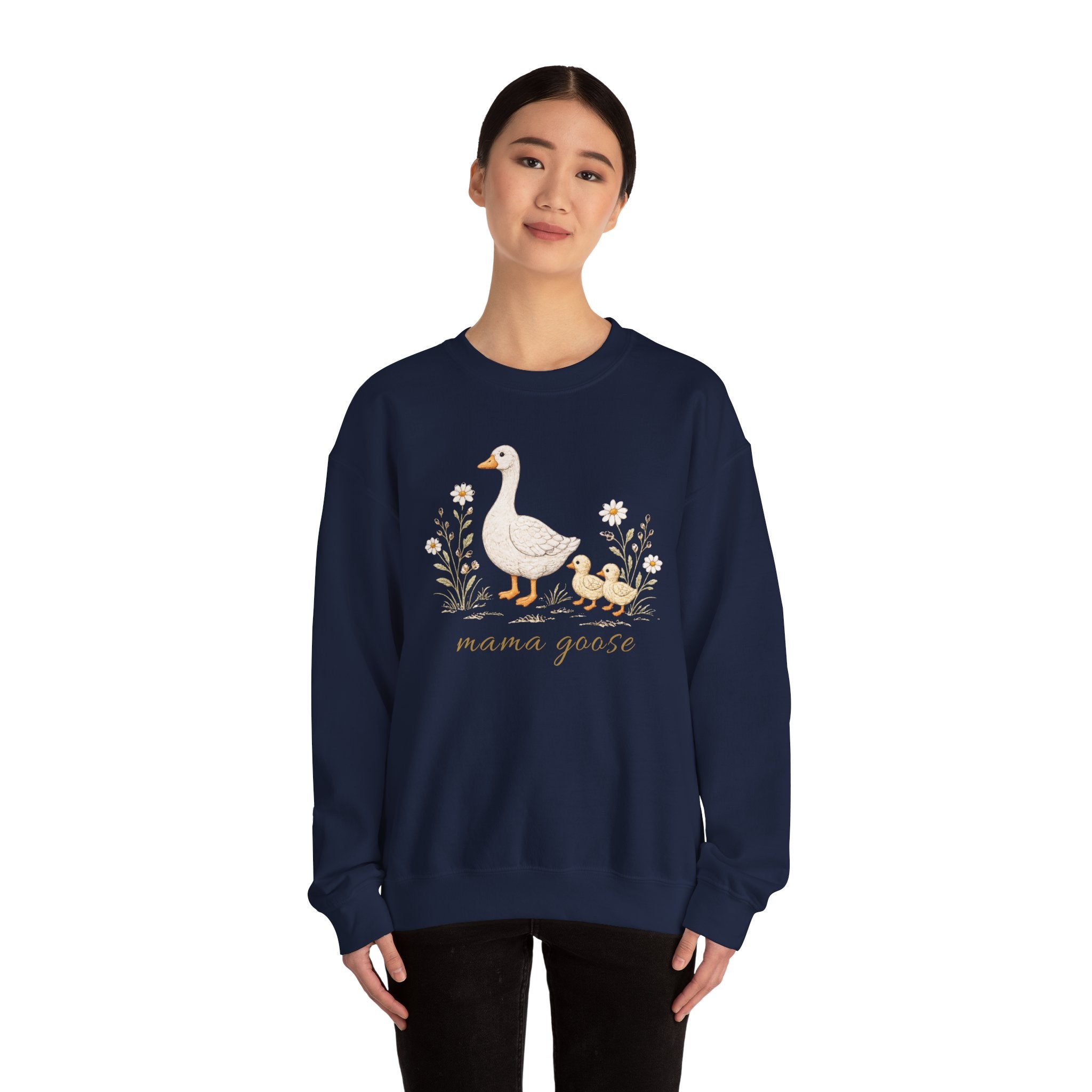 Mama Goose Crewneck Sweatshirt- 2 Chicks