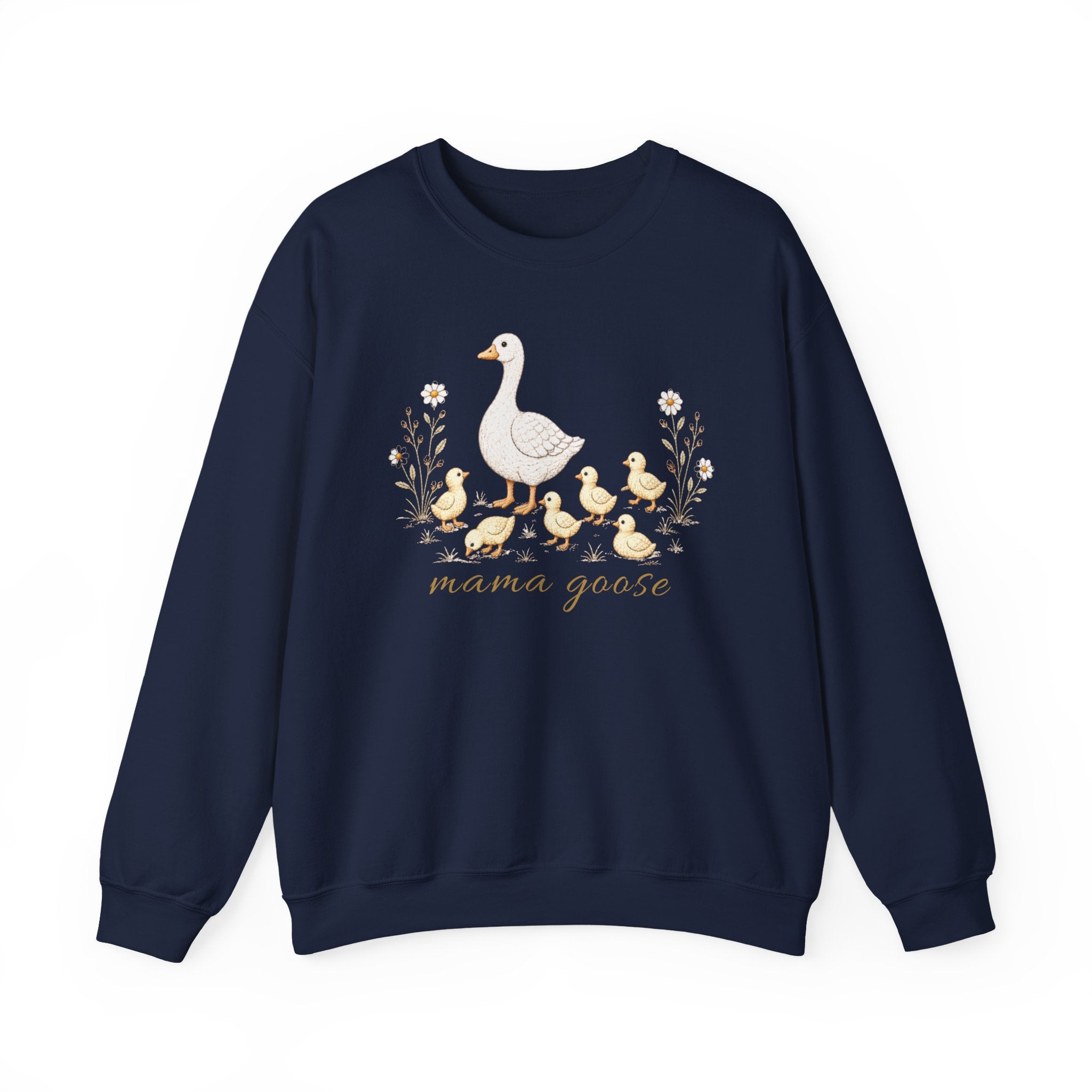 Mama Goose Crewneck Sweatshirt- 6 Chicks