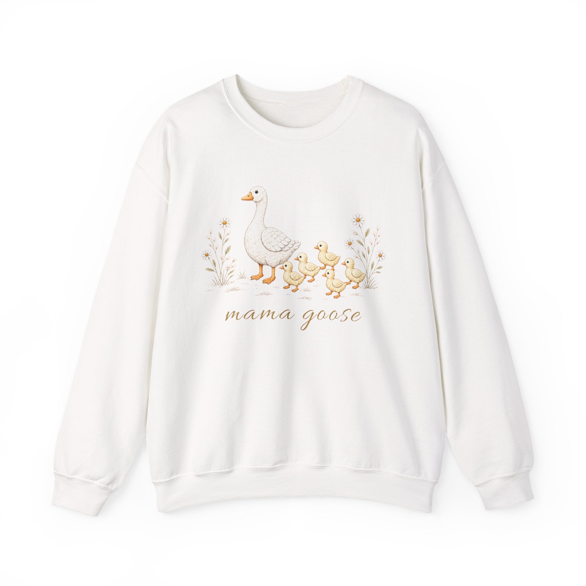 Mama Goose Crewneck Sweatshirt- 5 Chicks