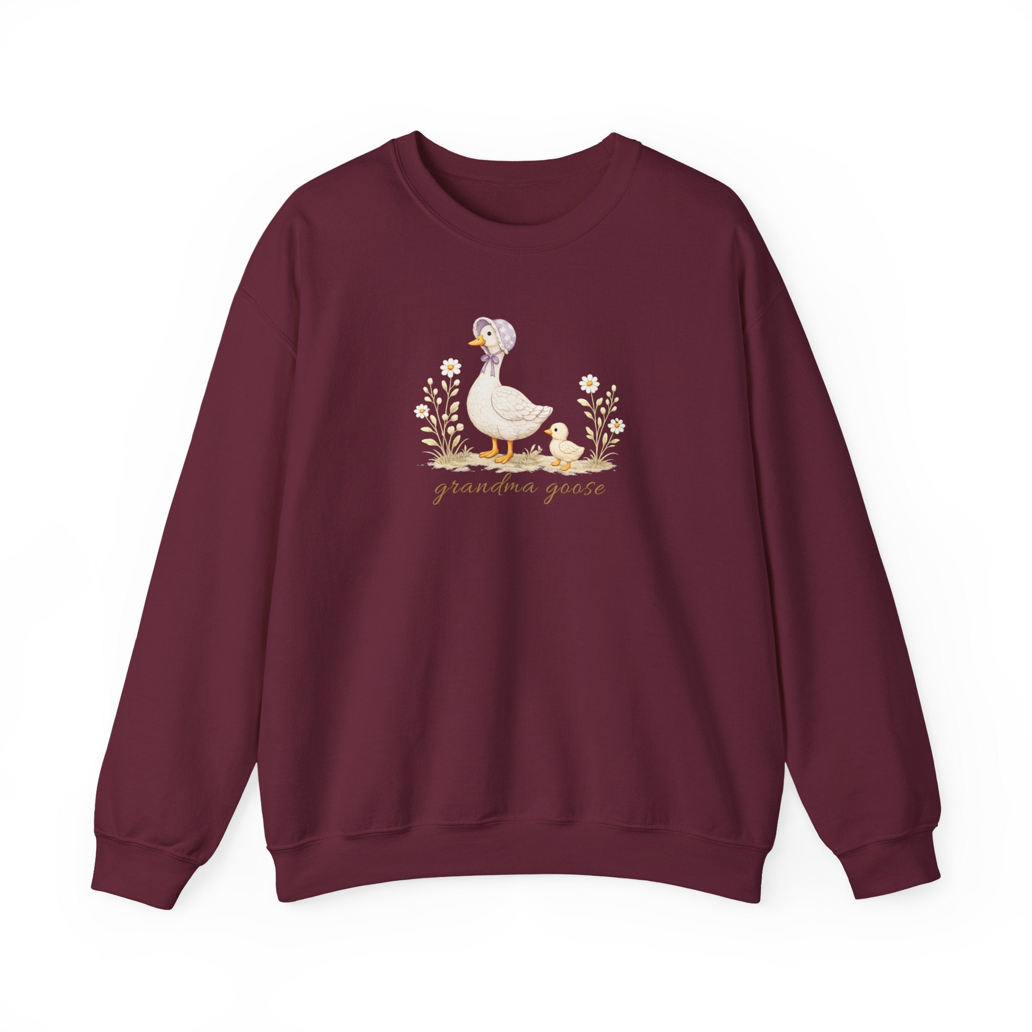 Grandma goose Crewneck Sweatshirt- 1 Chick