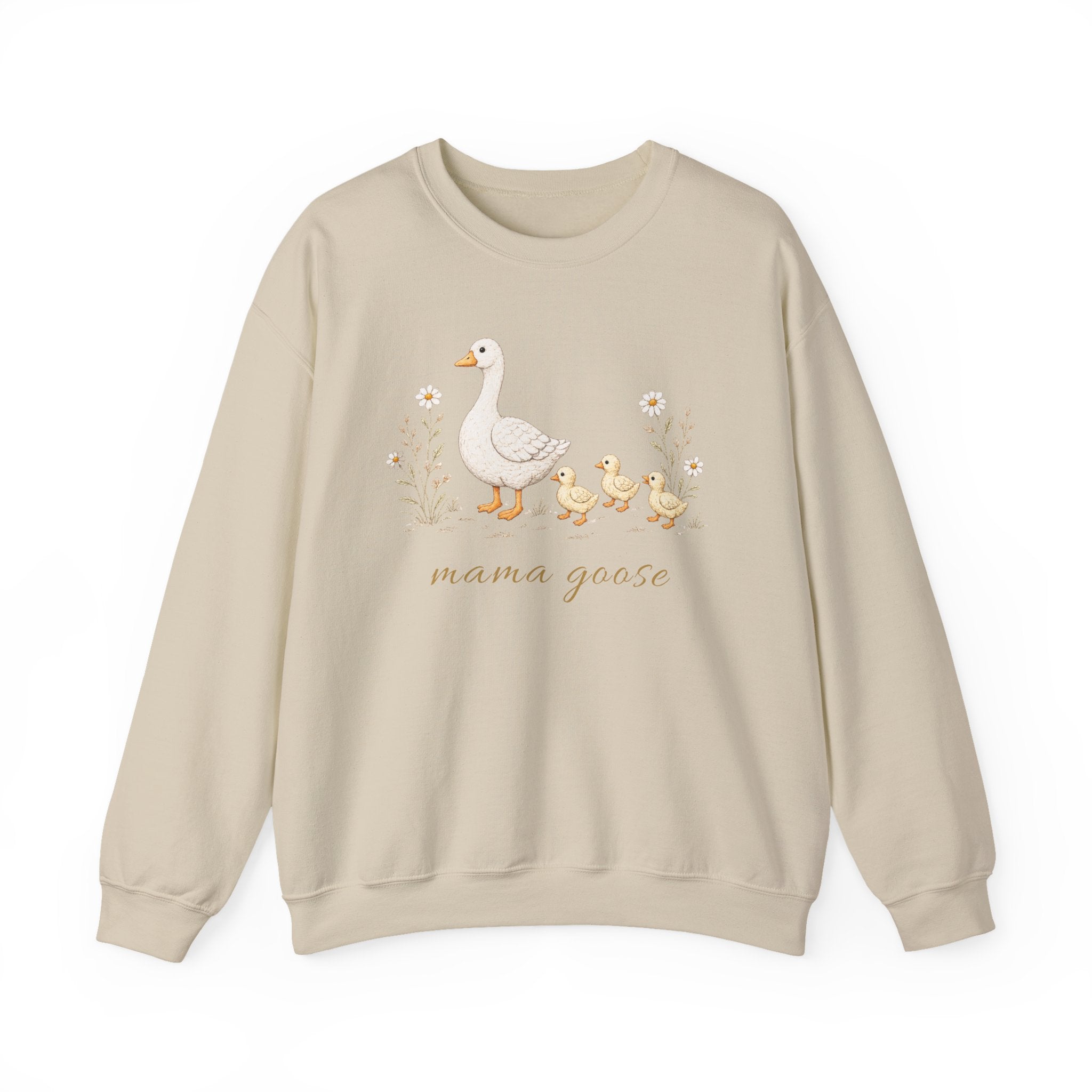Mama Goose Crewneck Sweatshirt- 3 Chicks