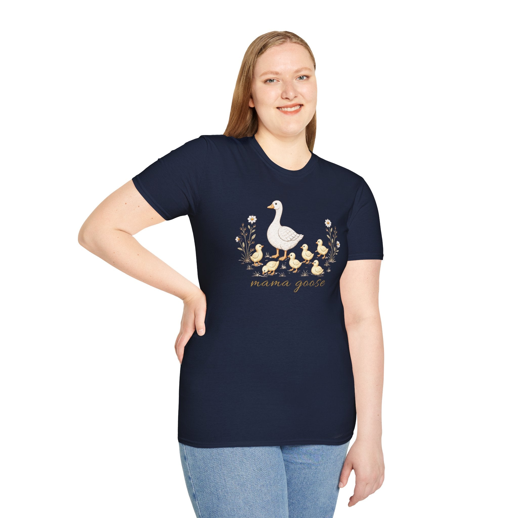 Mama Goose T-Shirt- 6 Chicks