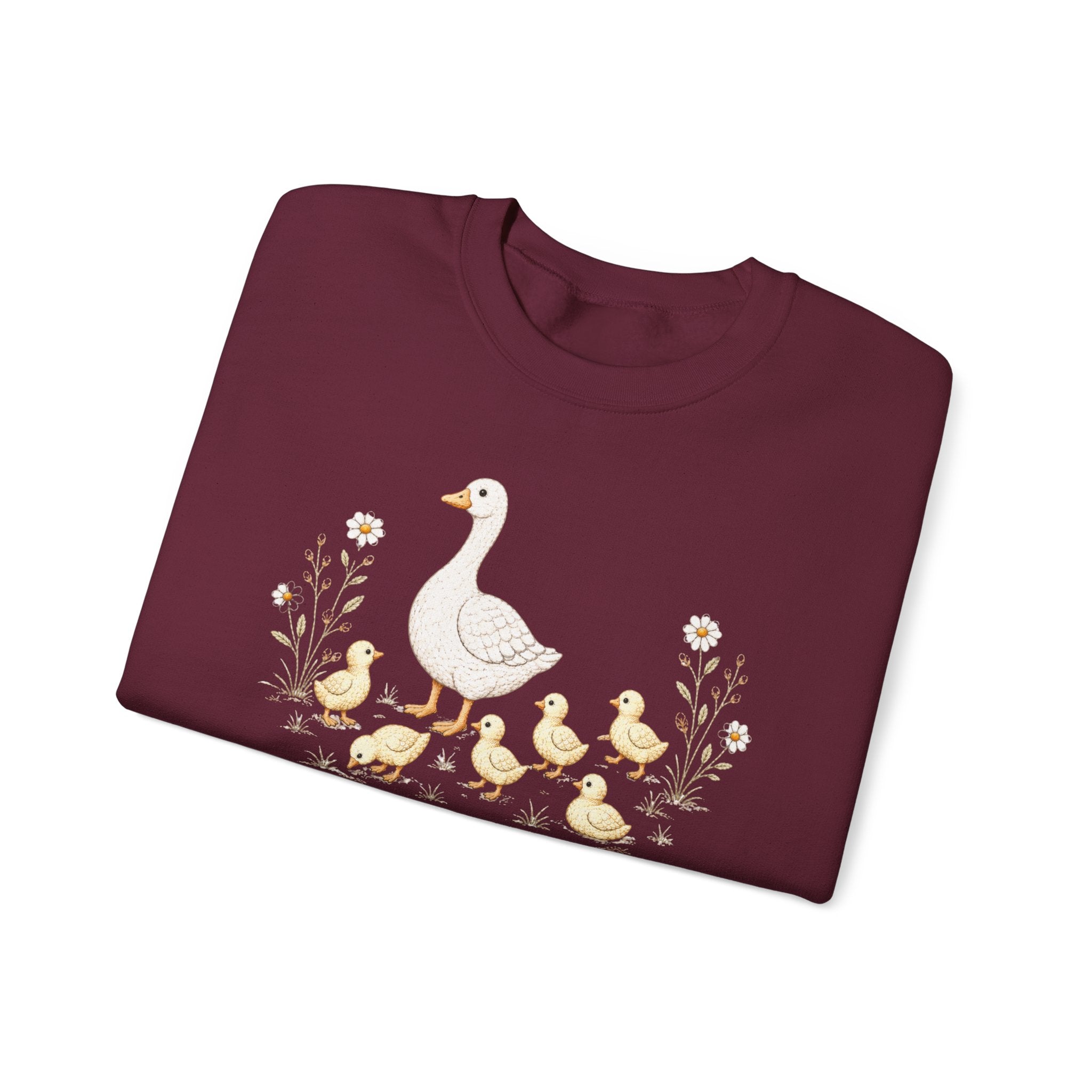 Mama Goose Crewneck Sweatshirt- 6 Chicks