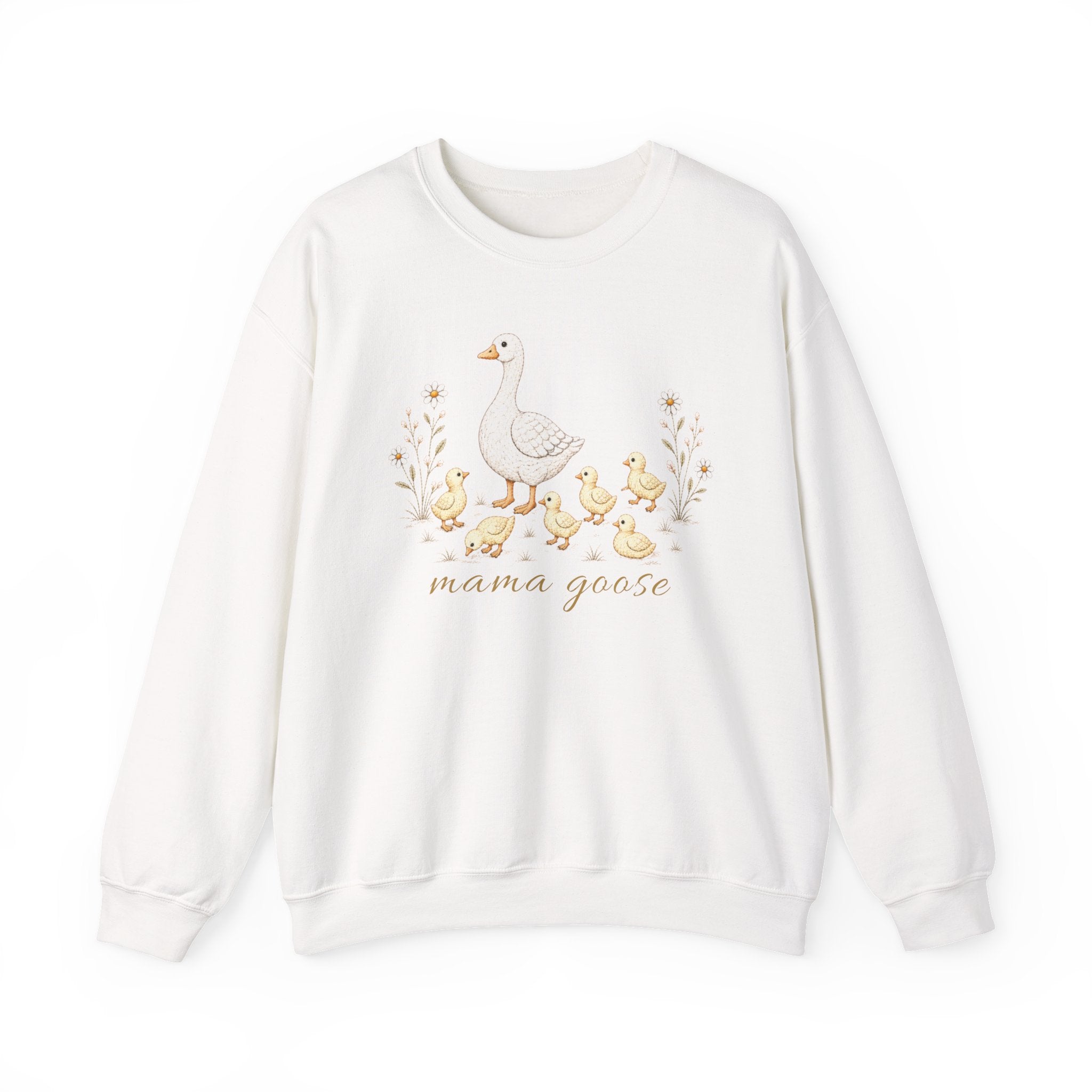 Mama Goose Crewneck Sweatshirt- 6 Chicks