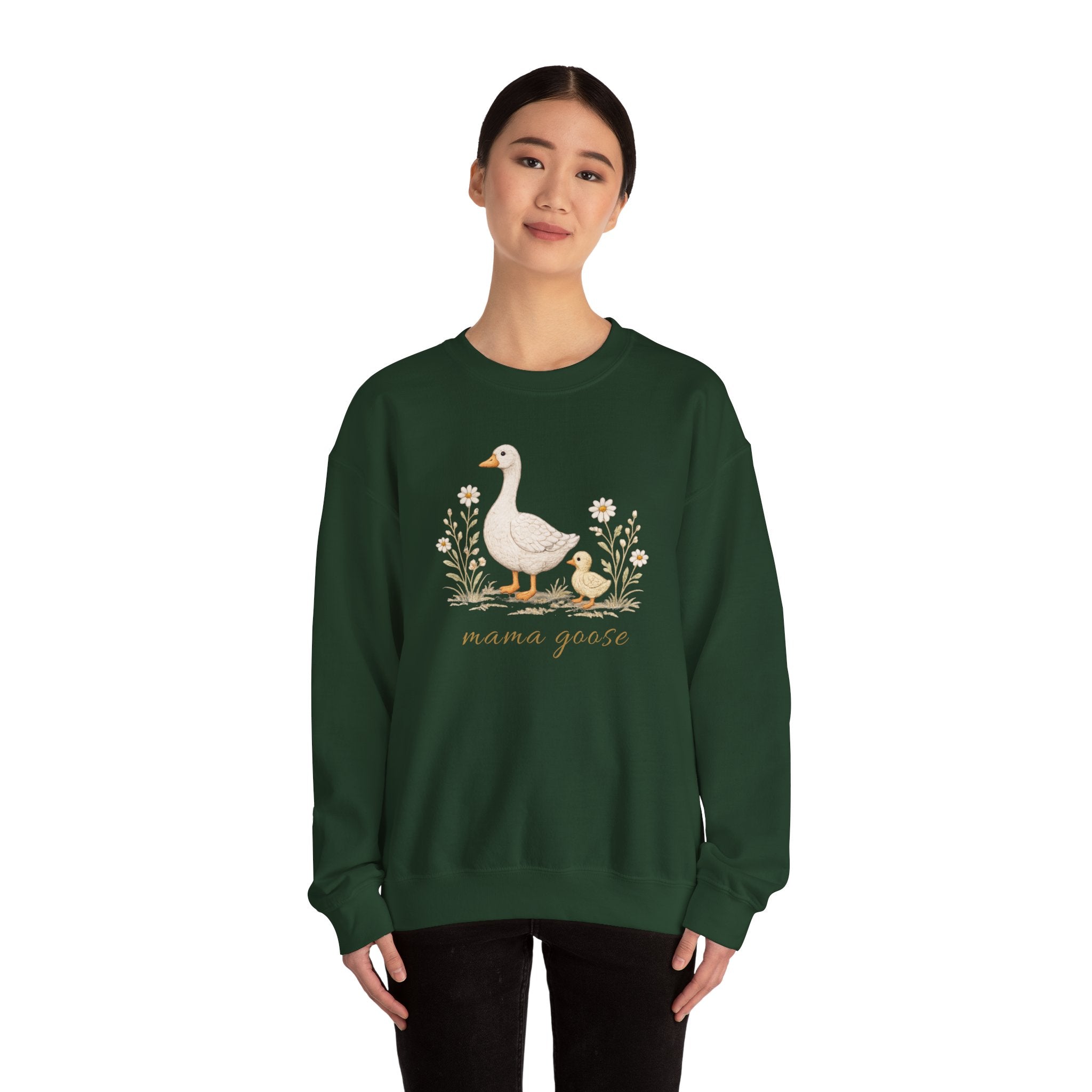 Mama Goose Crewneck Sweatshirt - 1 chick