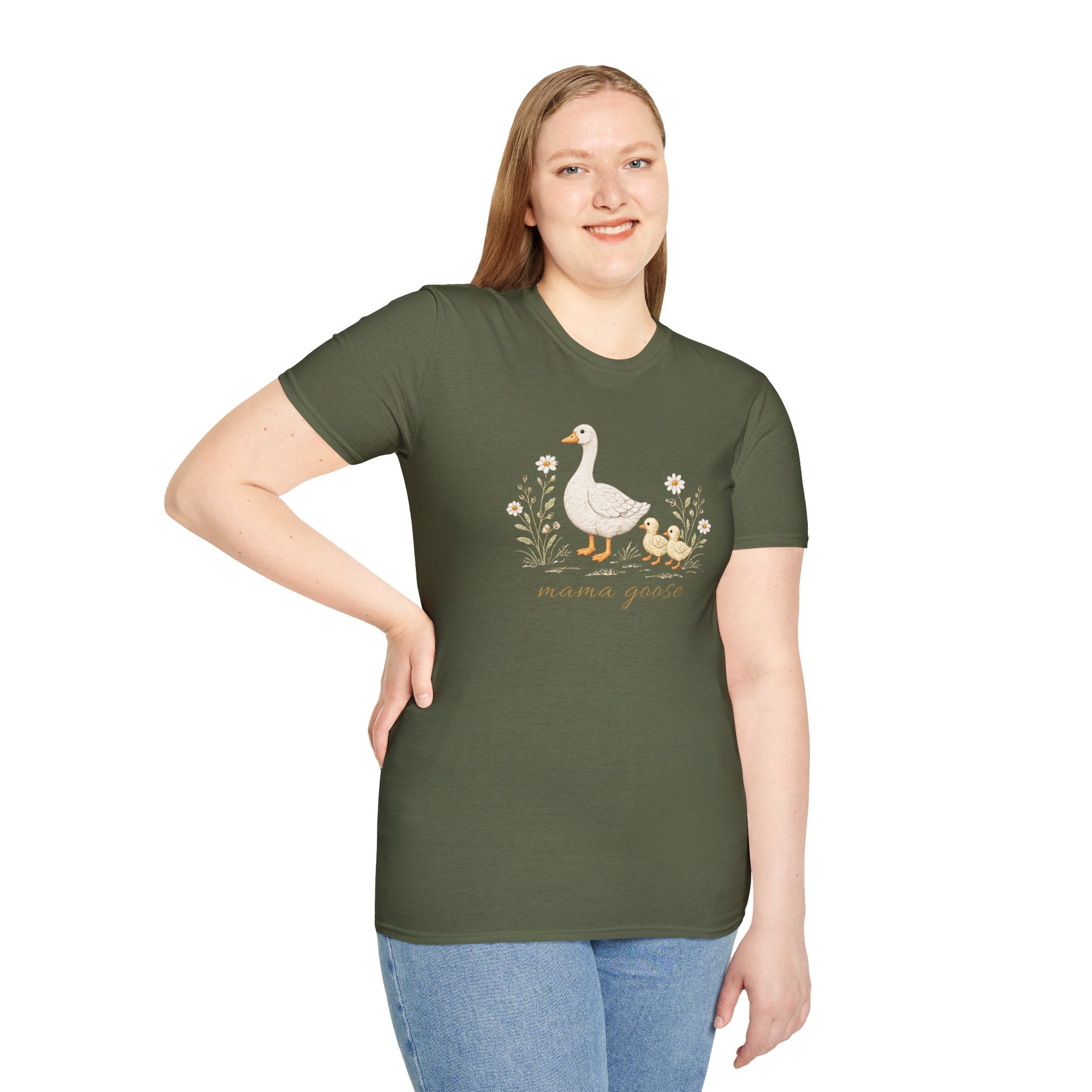 Mama Goose T-Shirt- 2 Chicks