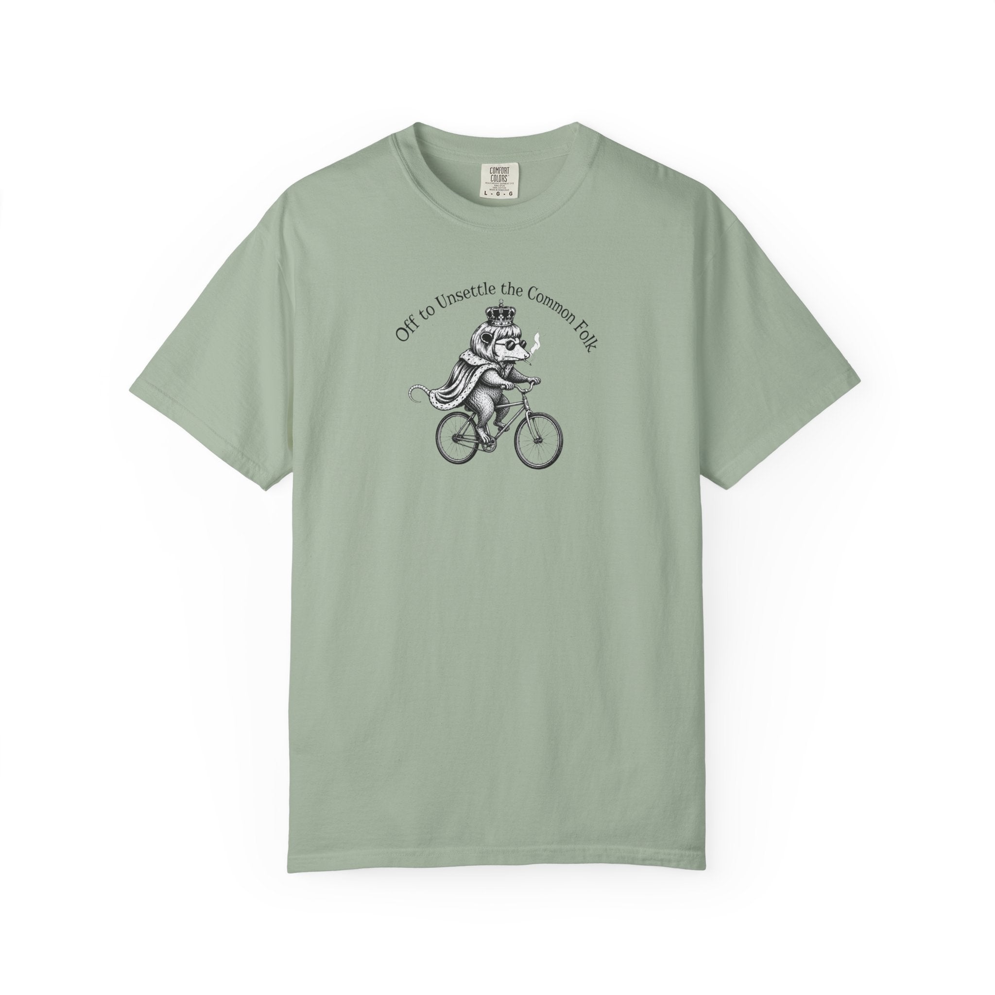 Off to Unsettle the Common Folk Opossum T-Shirt