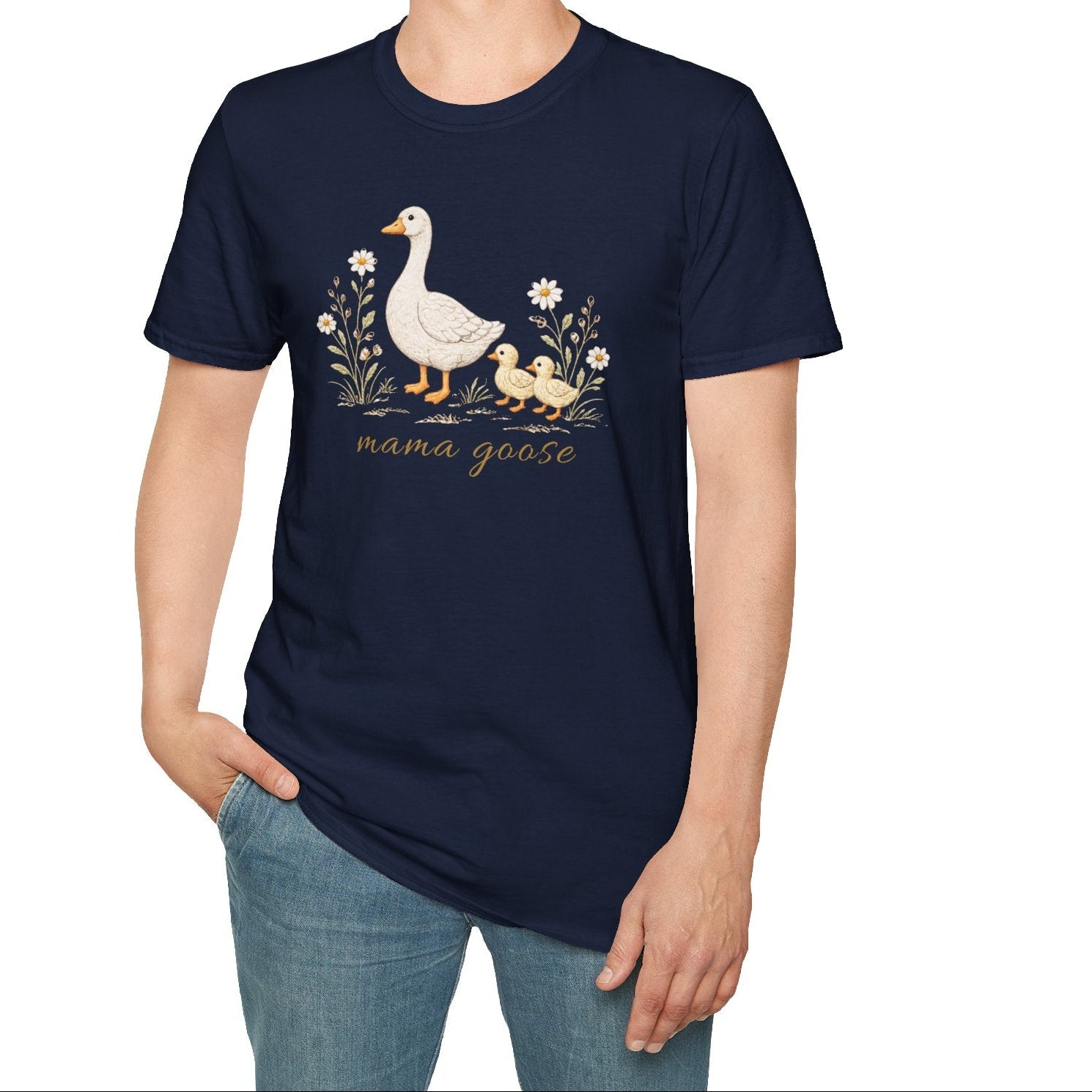Mama Goose T-Shirt- 2 Chicks
