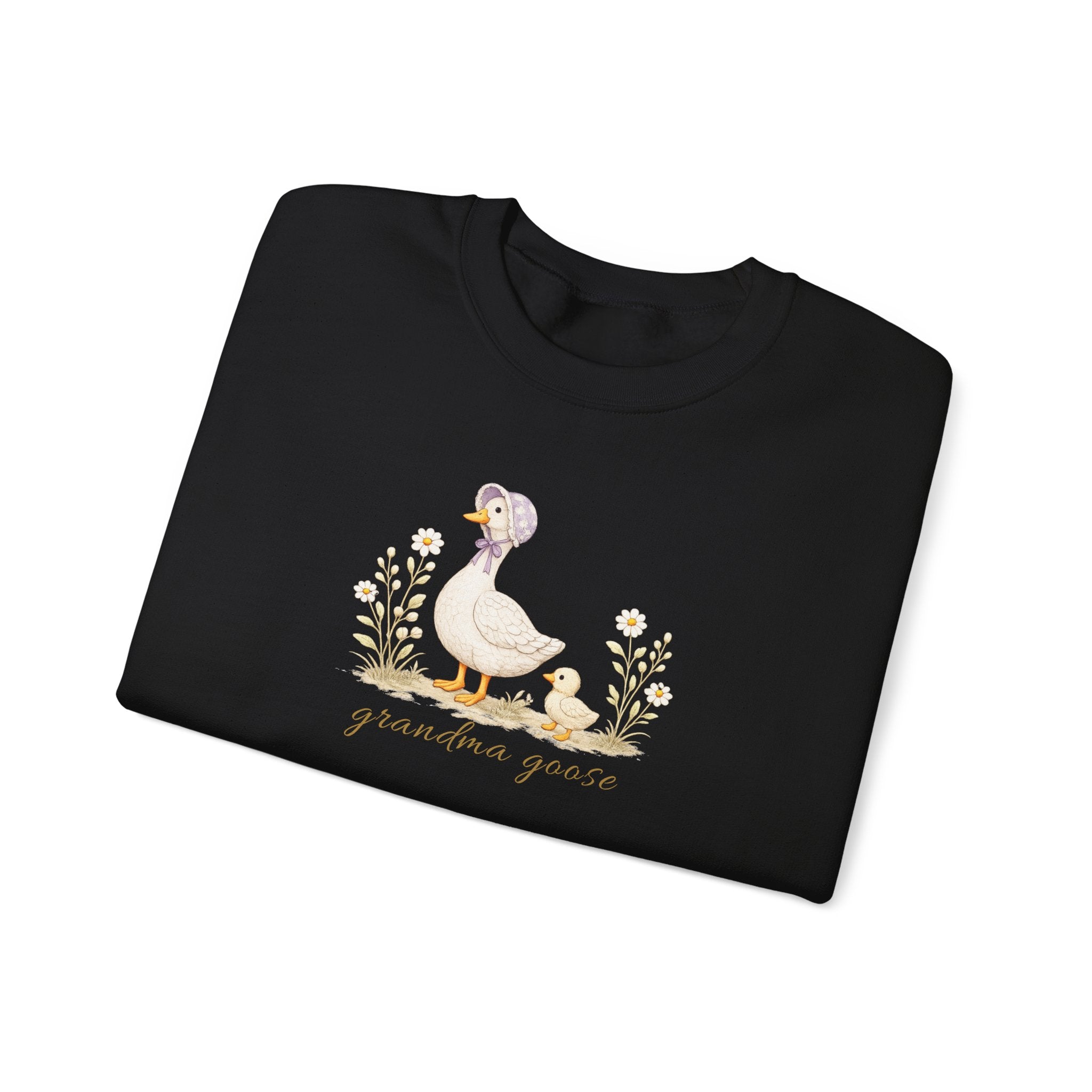 Grandma goose Crewneck Sweatshirt- 1 Chick