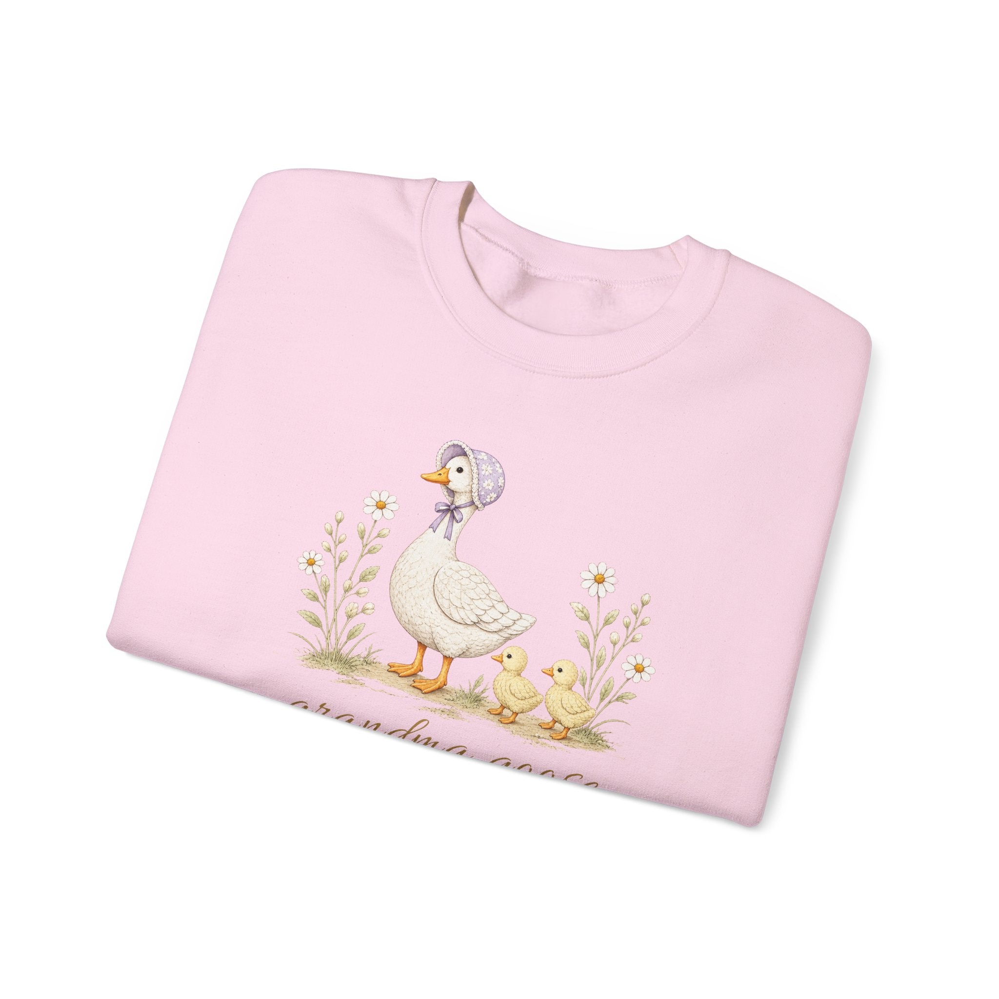 Grandma goose Crewneck Sweatshirt- 2 Chicks