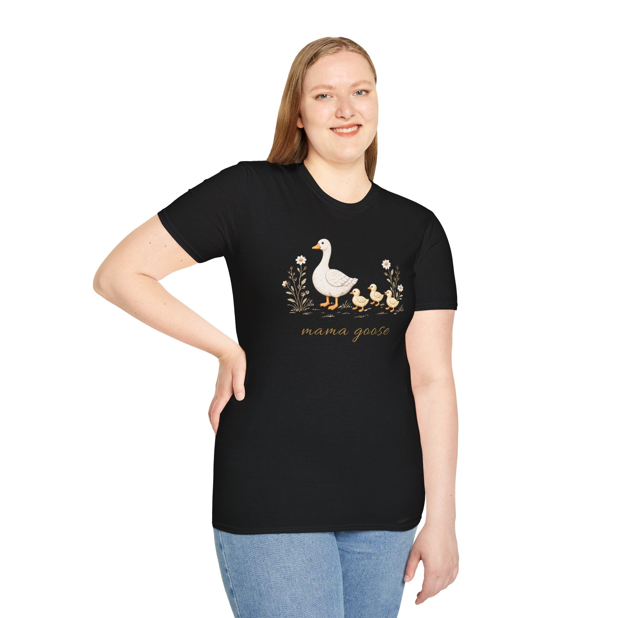 Mama Goose T-Shirt- 3 Chicks