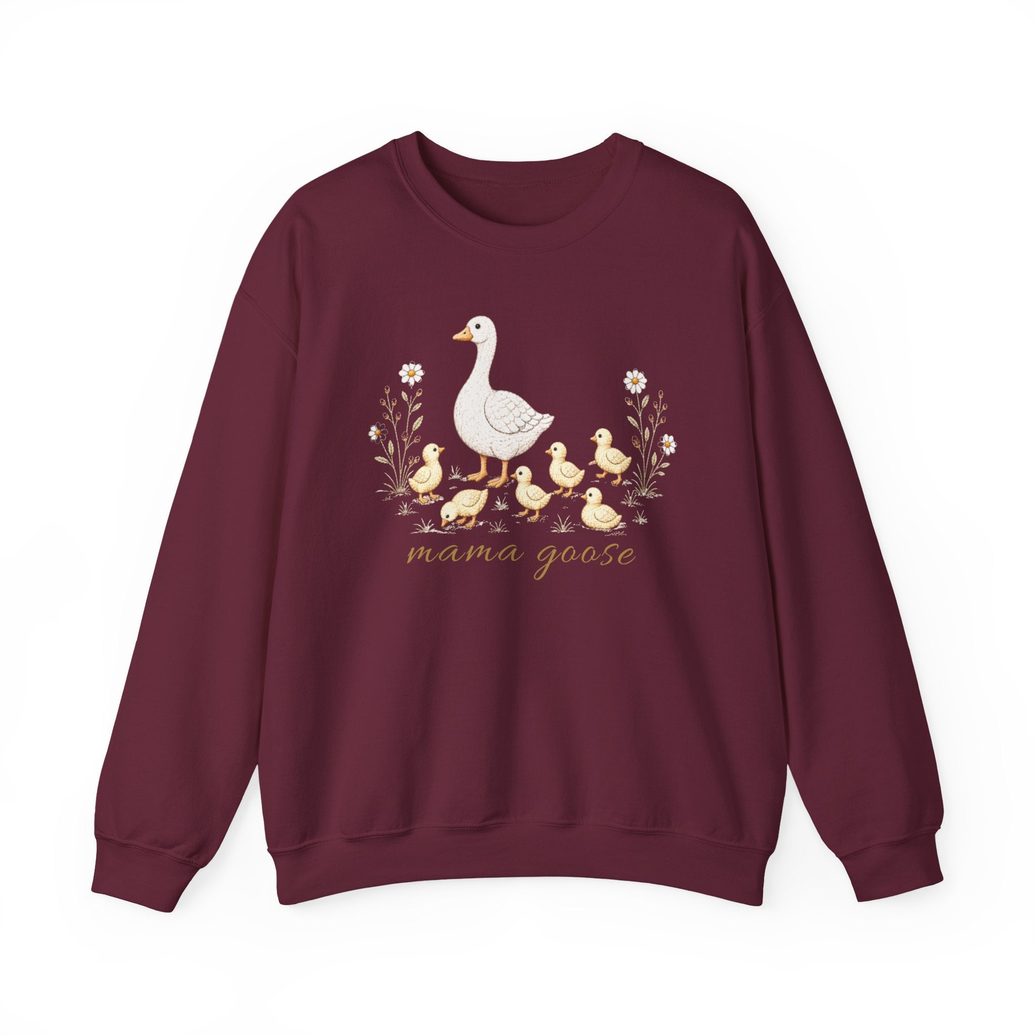 Mama Goose Crewneck Sweatshirt- 6 Chicks