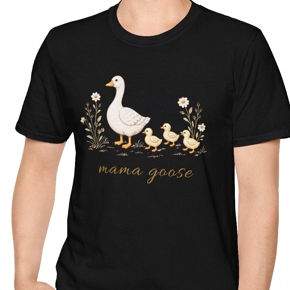Mama Goose T-Shirt- 3 Chicks
