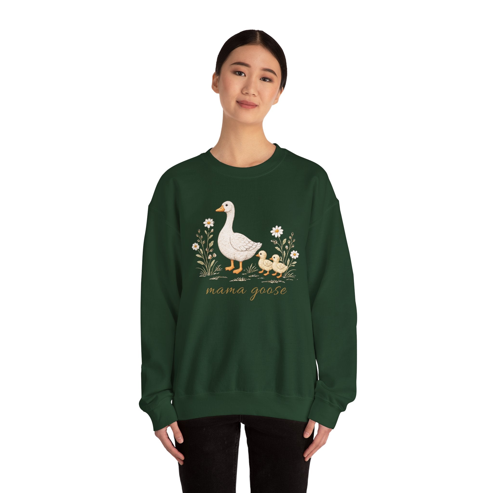 Mama Goose Crewneck Sweatshirt- 2 Chicks